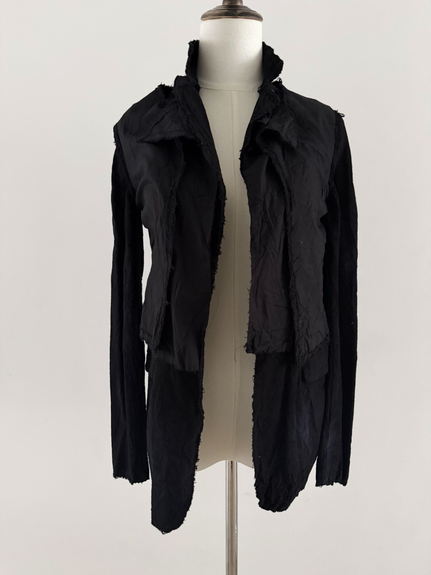 Comme des Garcons 03SS Layered Blazer Top — label