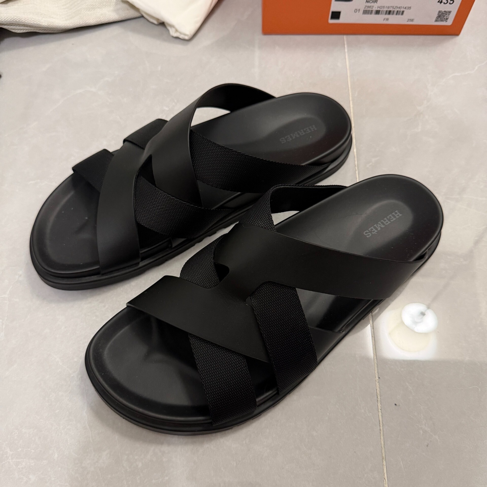 Hermes Kazimir Slide Sandals