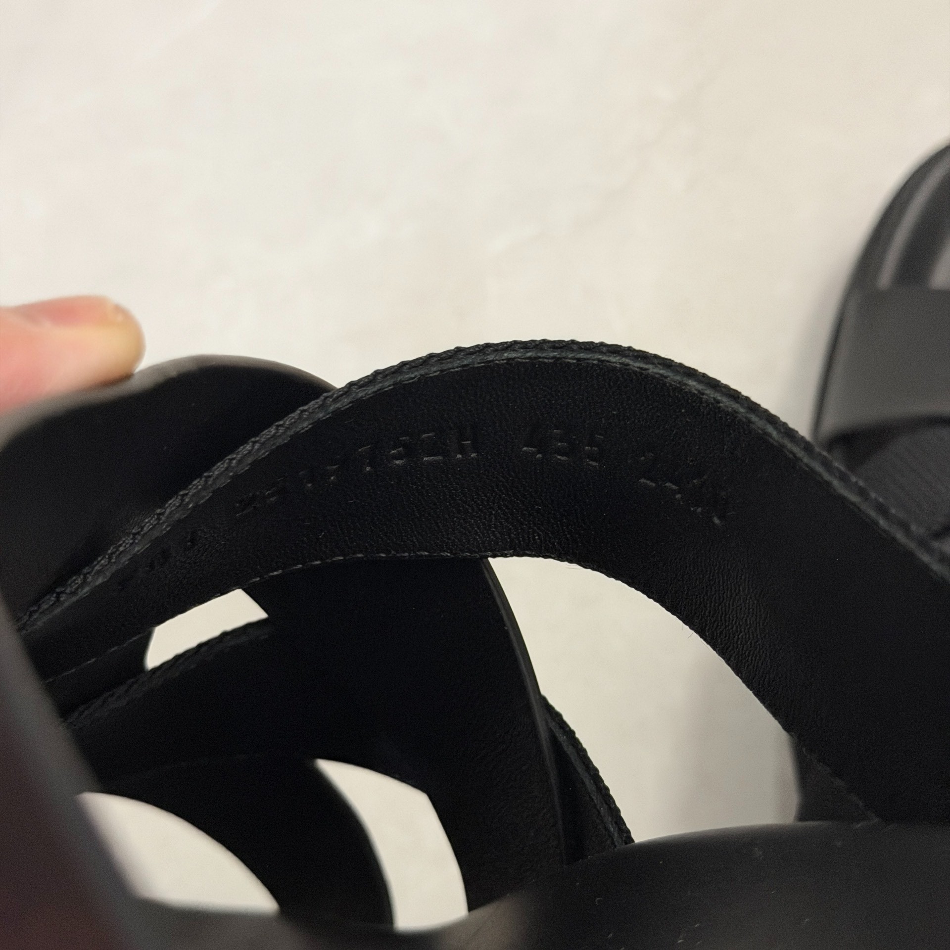 Hermes Kazimir Slide Sandals — detail