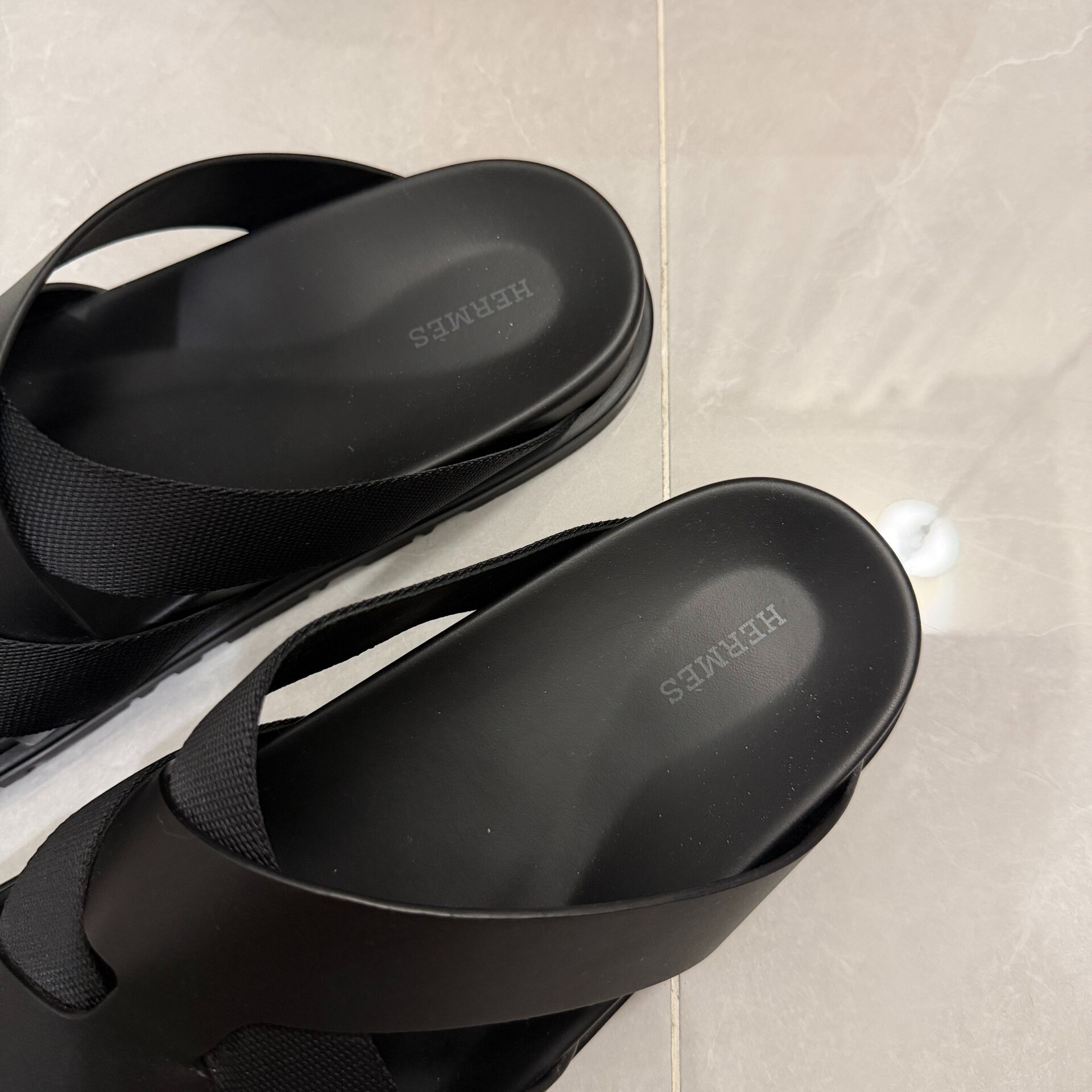 Hermes Kazimir Slide Sandals — front