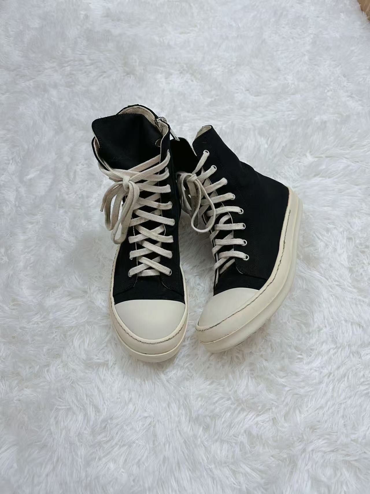 Rick Owens DRKSHDW High-Top Satin