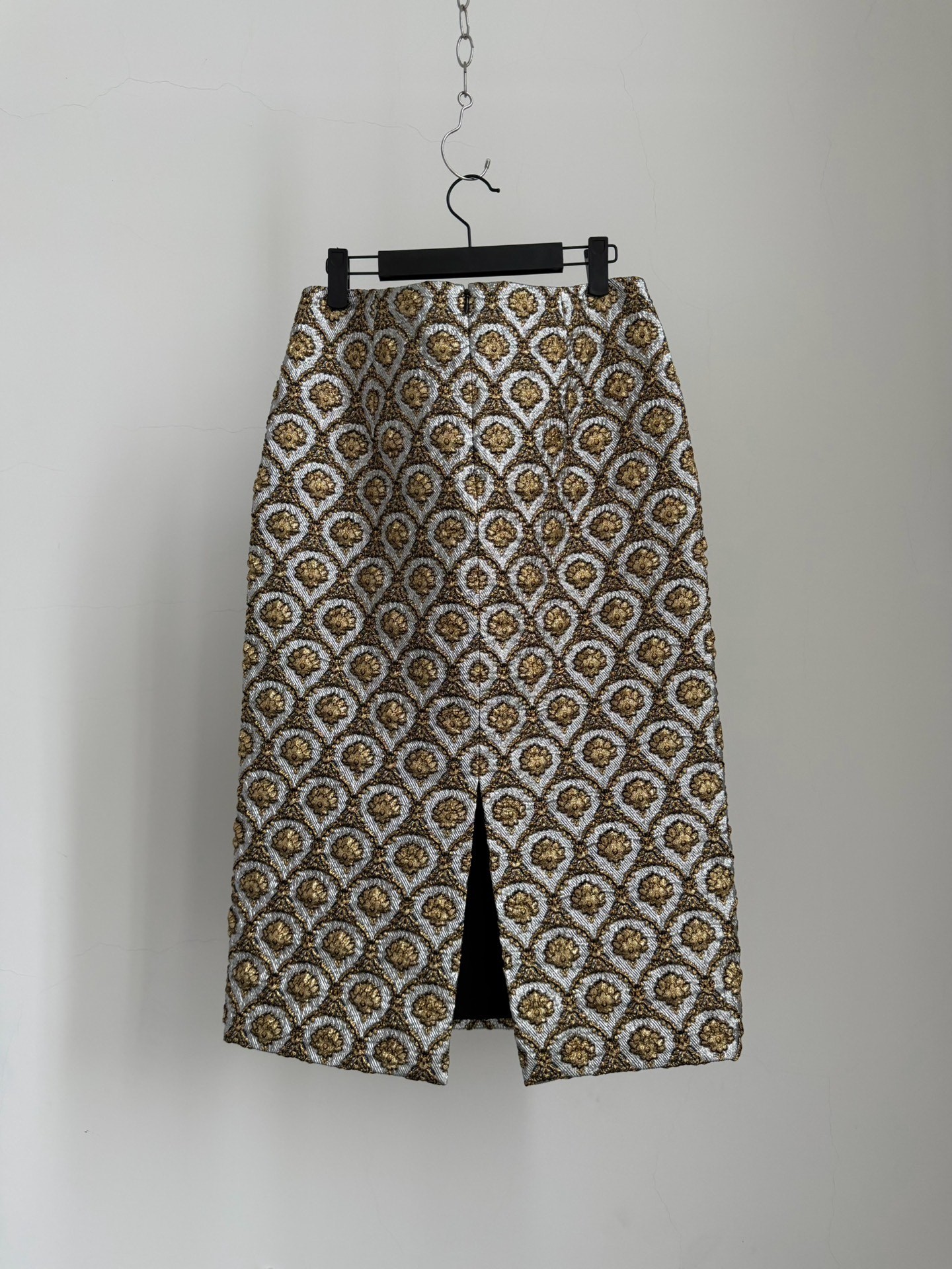 Dries Van Noten Baroque Jacquard Skirt — detail
