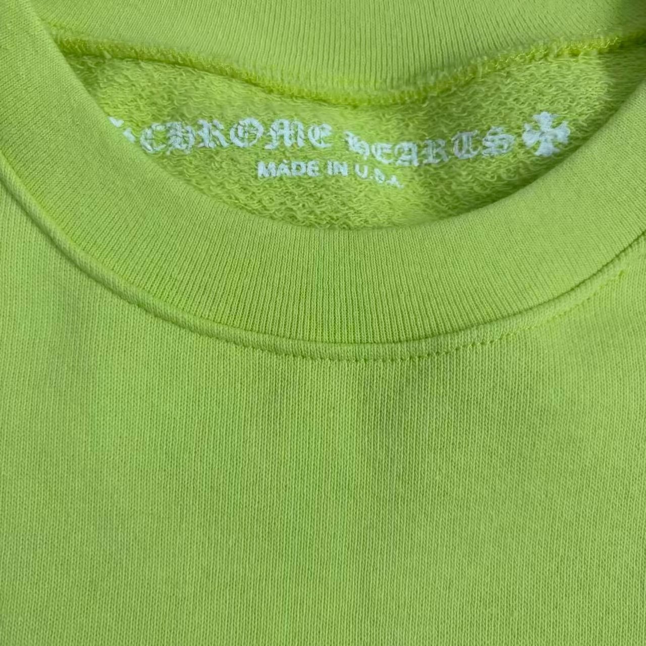 Chrome Hearts Mattyboy Green Sweatshirt — detail