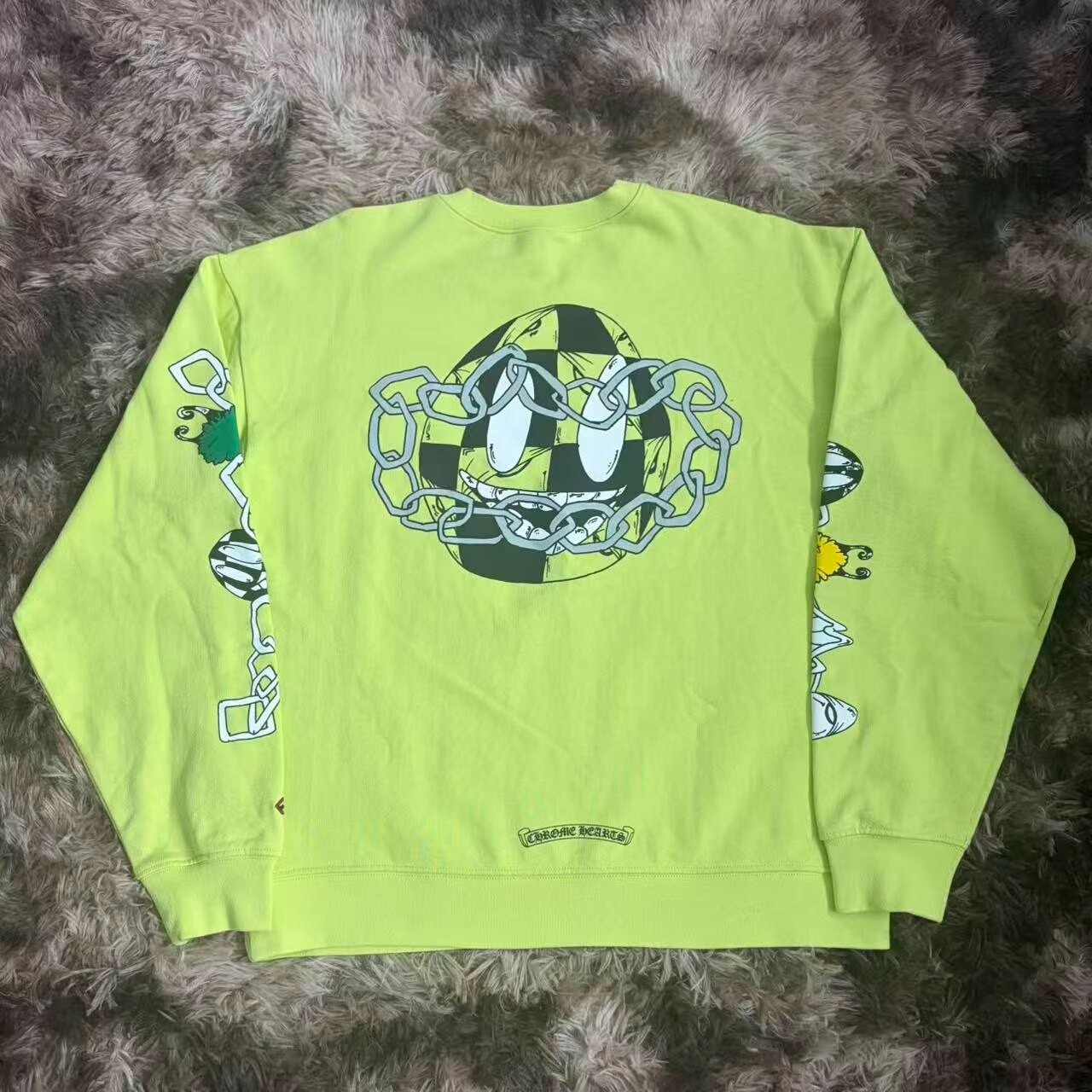 Chrome Hearts Mattyboy Green Sweatshirt — front