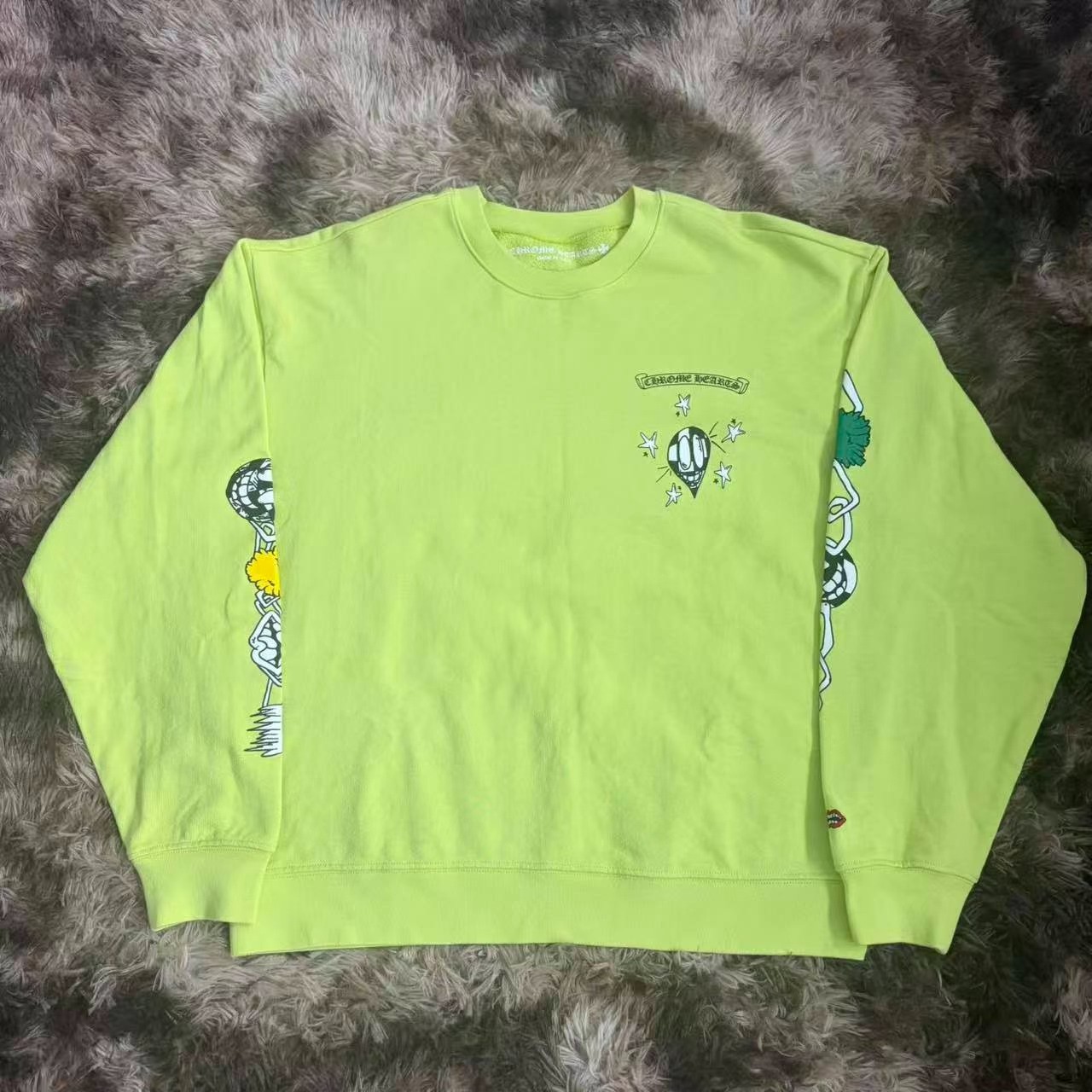 Chrome Hearts Mattyboy Green Sweatshirt