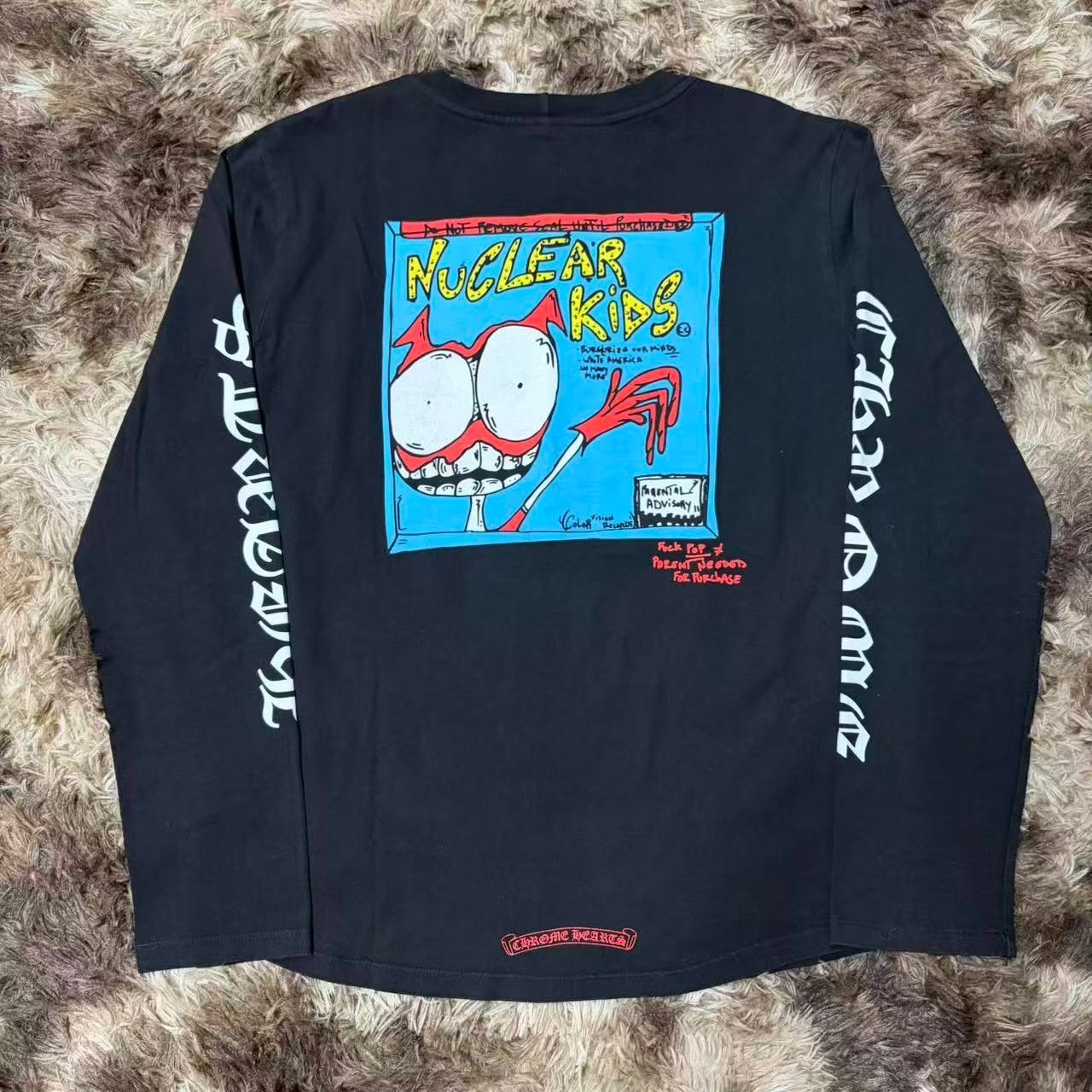 Chrome Hearts Black Matty Boy Long Sleeve — front
