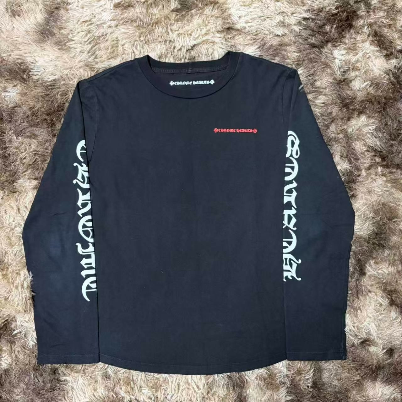 Chrome Hearts Black Matty Boy Long Sleeve
