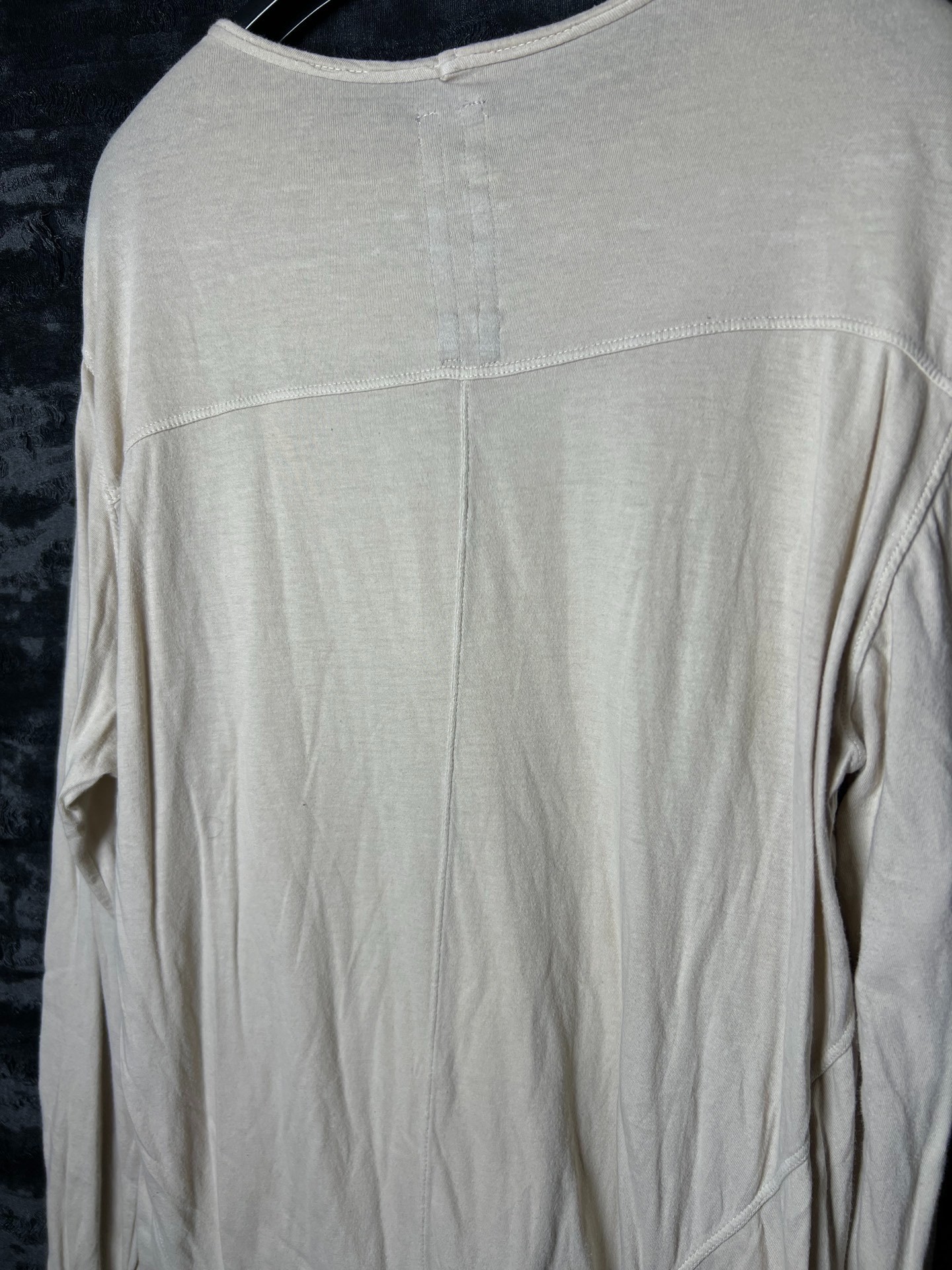Rick Owens DRKSHDW Pearl Long-Sleeve Tee — detail