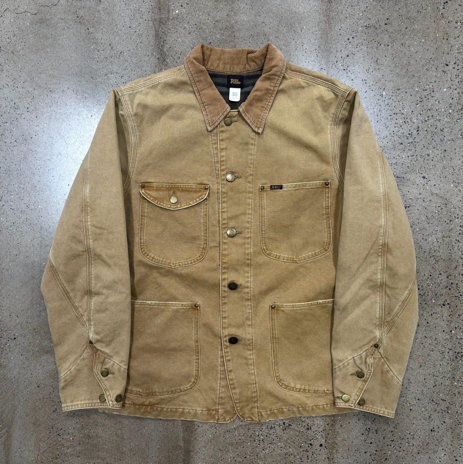 RRL Barn Style Canvas Work Jacket