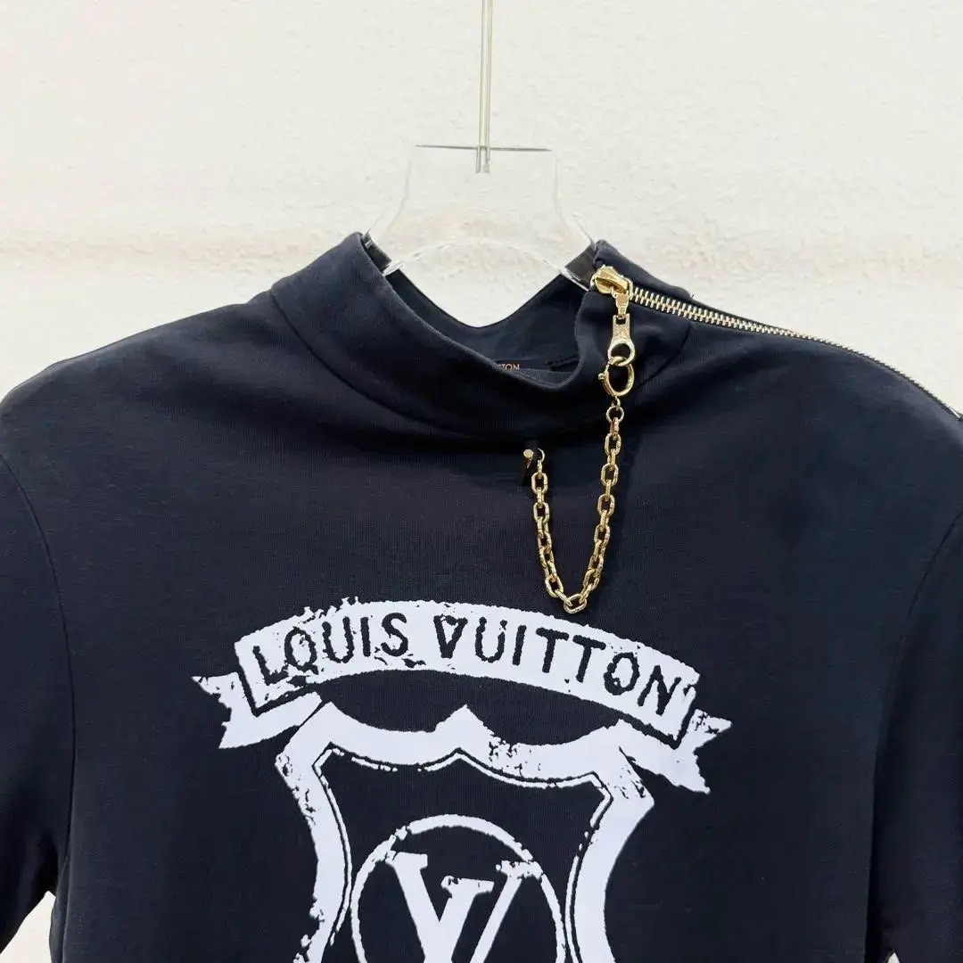 Louis Vuitton Logo T-Shirt Dress — front
