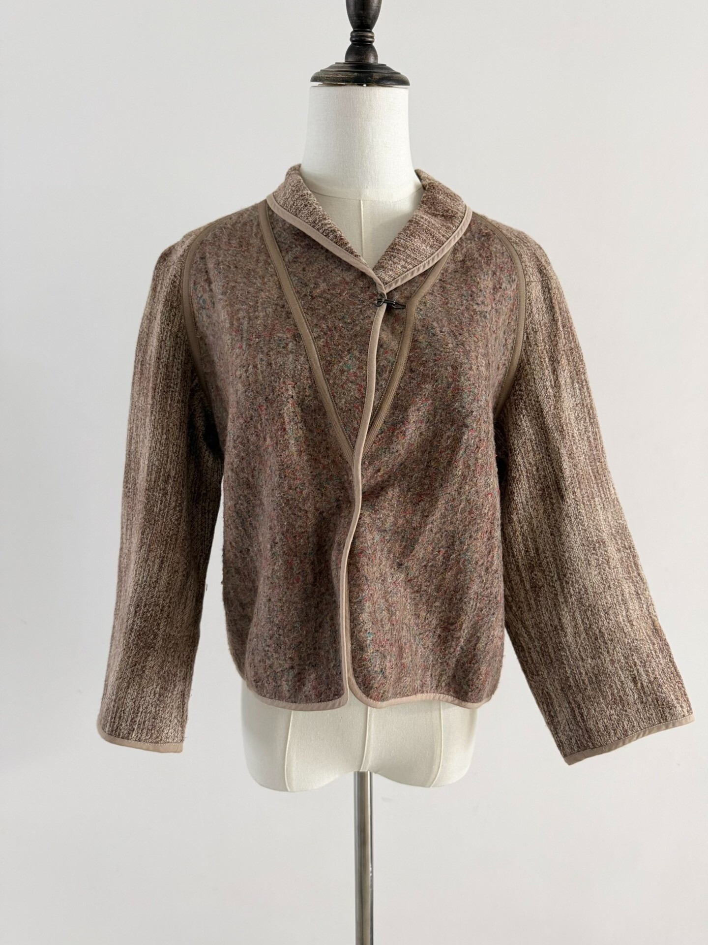 Dries Van Noten Multicolor Collared Top — front