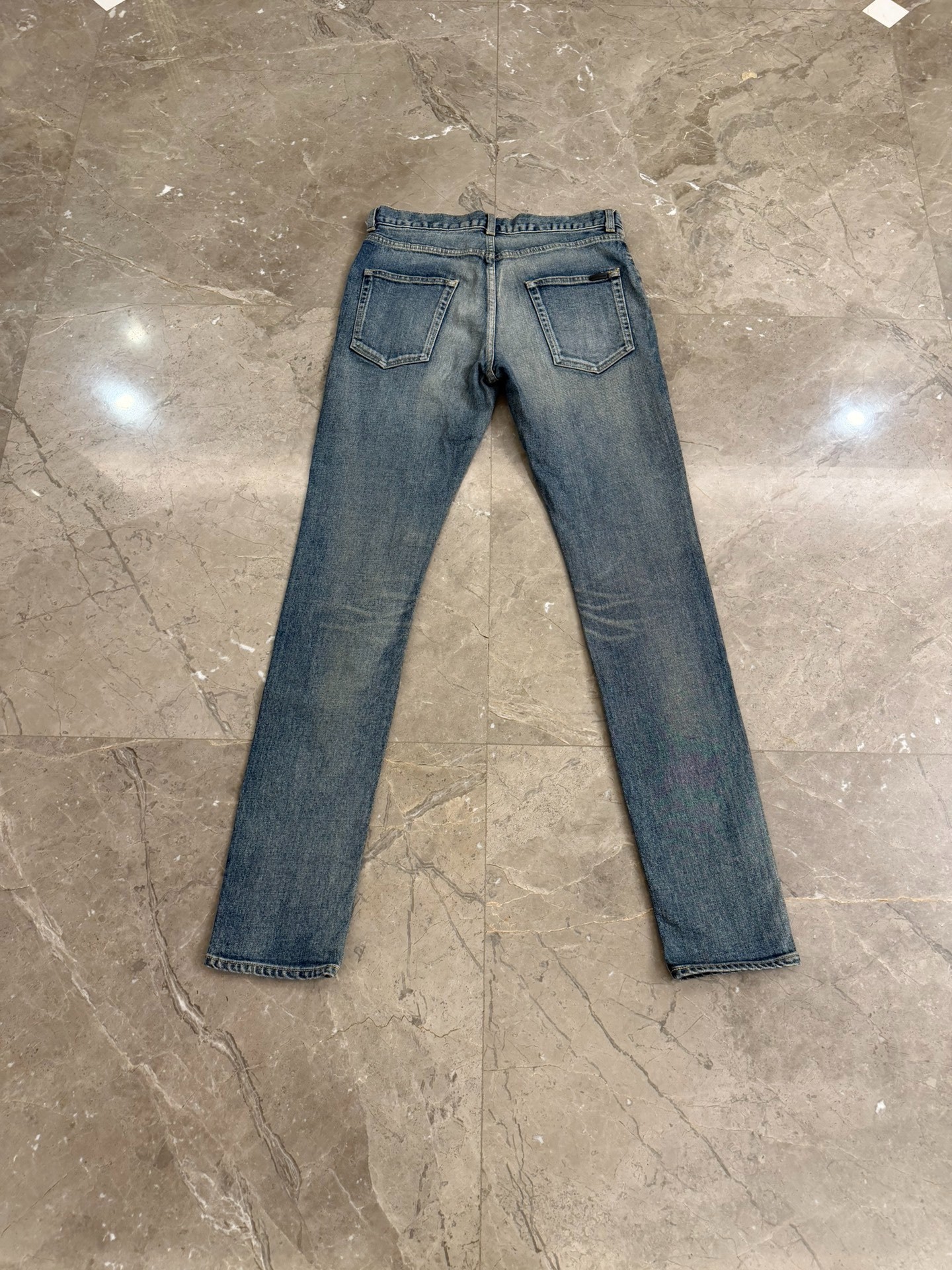 Saint Laurent SLP D02 Skinny Jeans — back
