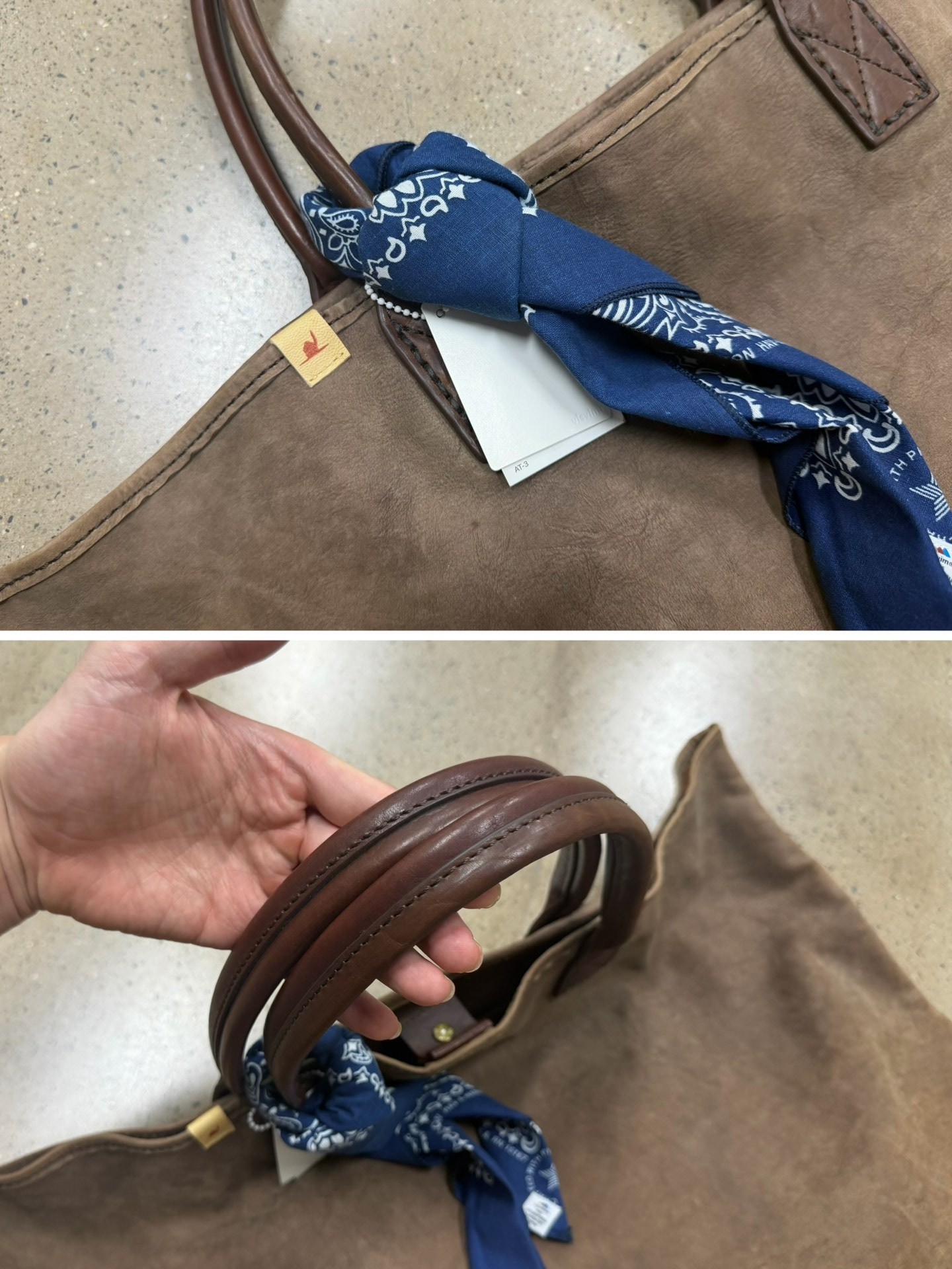 Visvim Veggie Homer Tote Large — detail