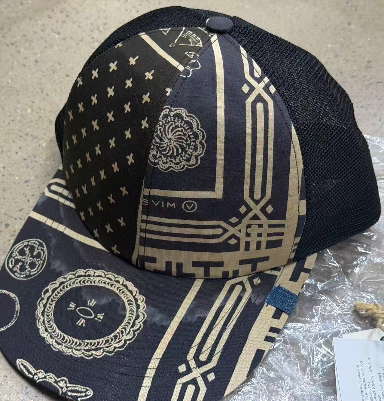 Visvim ICT Bandana Goodyear Cap — detail