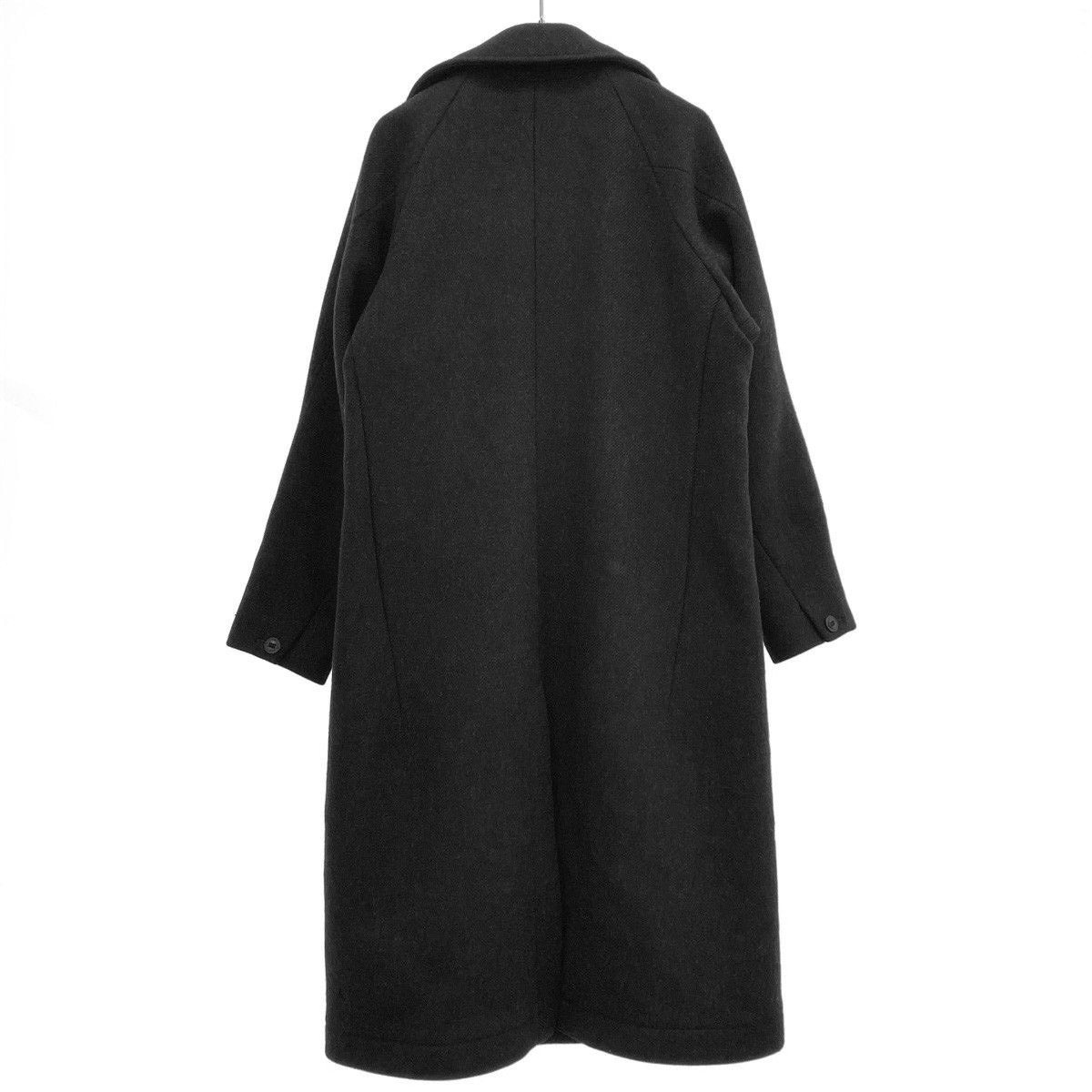 Devoa Black Wool Coat Size 3 — front