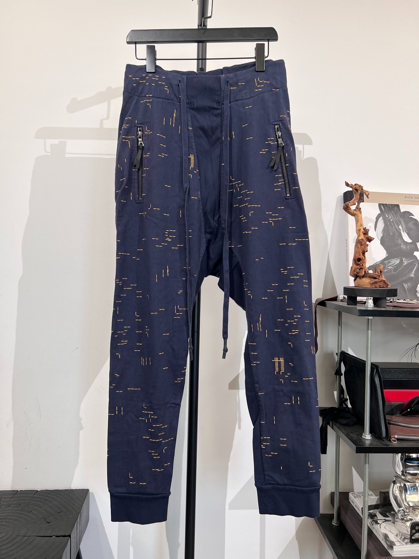 Boris Bidjan Saberi P13 Navy Sweatpants