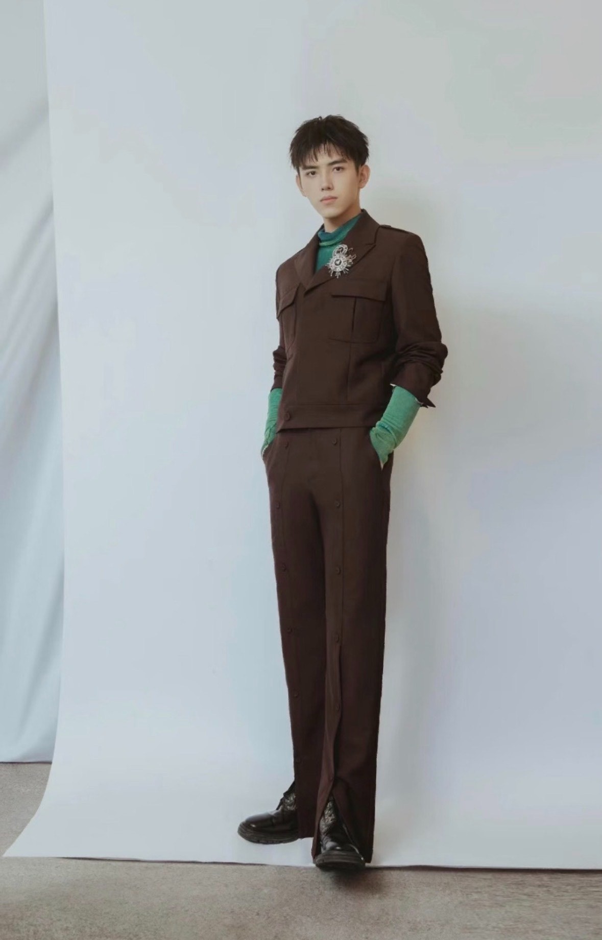 Dior Homme Wool Tailored Trousers — detail