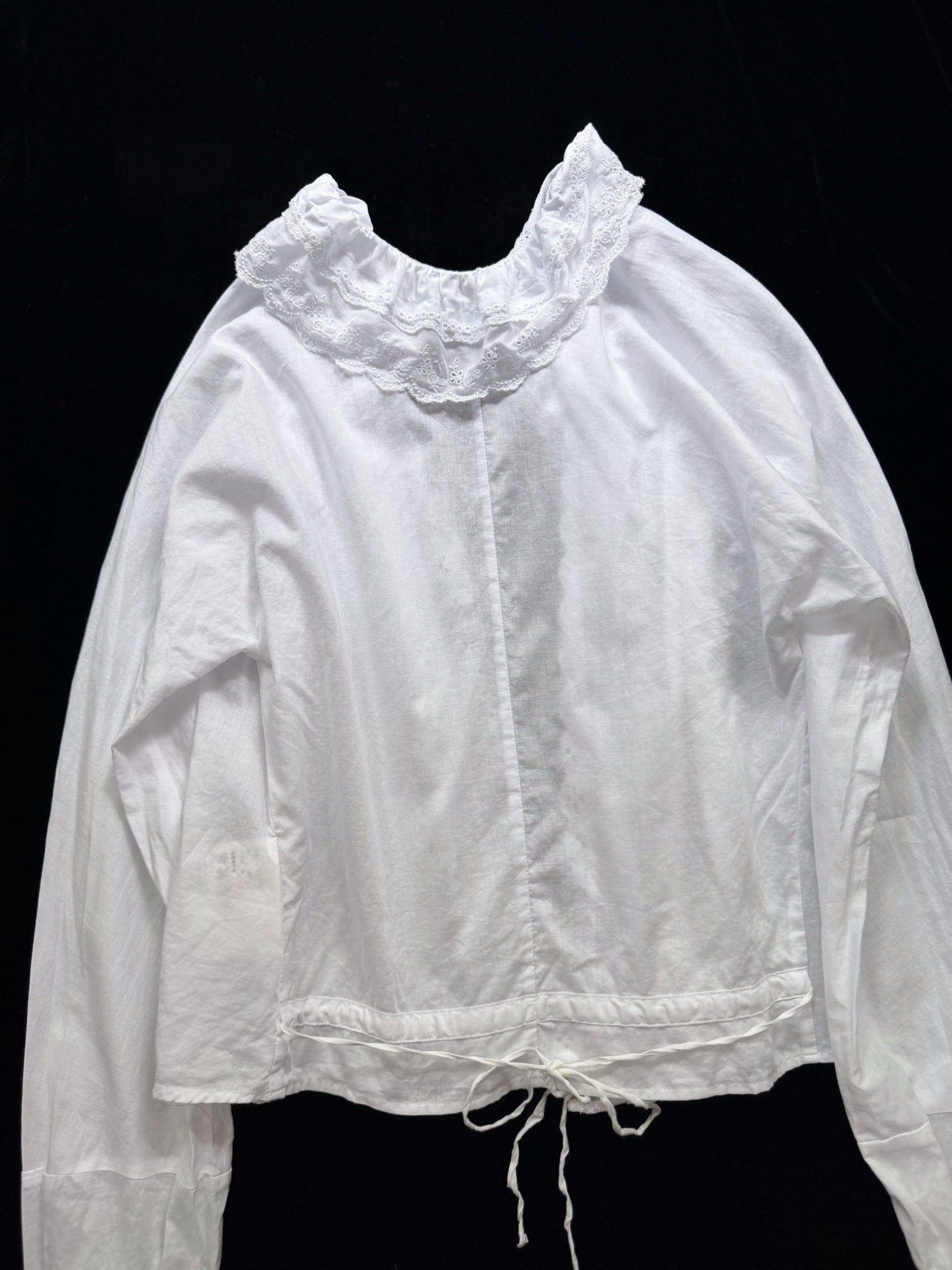 Comme des Garcons Tricot Lace Blouse — label