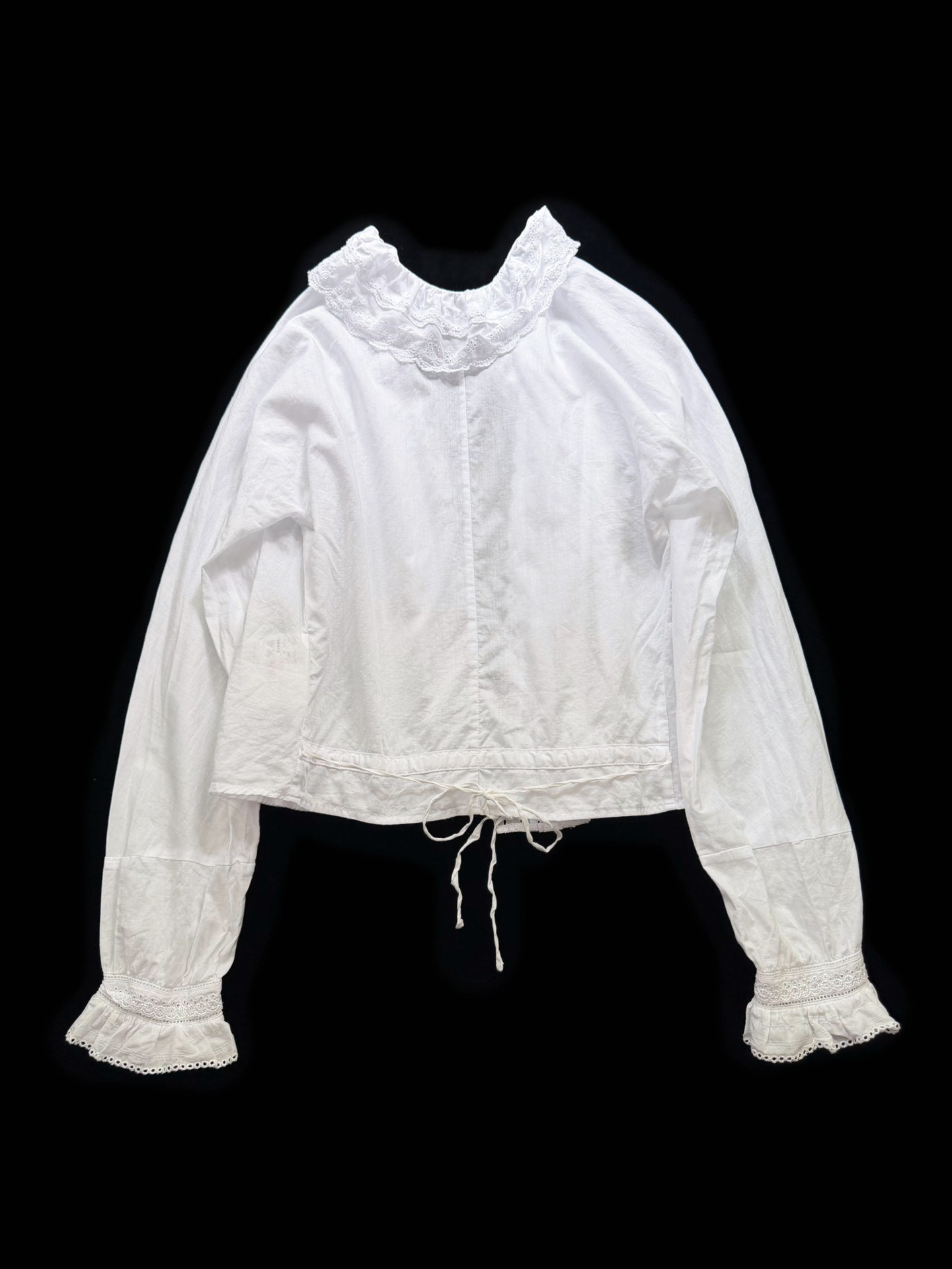 Comme des Garcons Tricot Lace Blouse — back