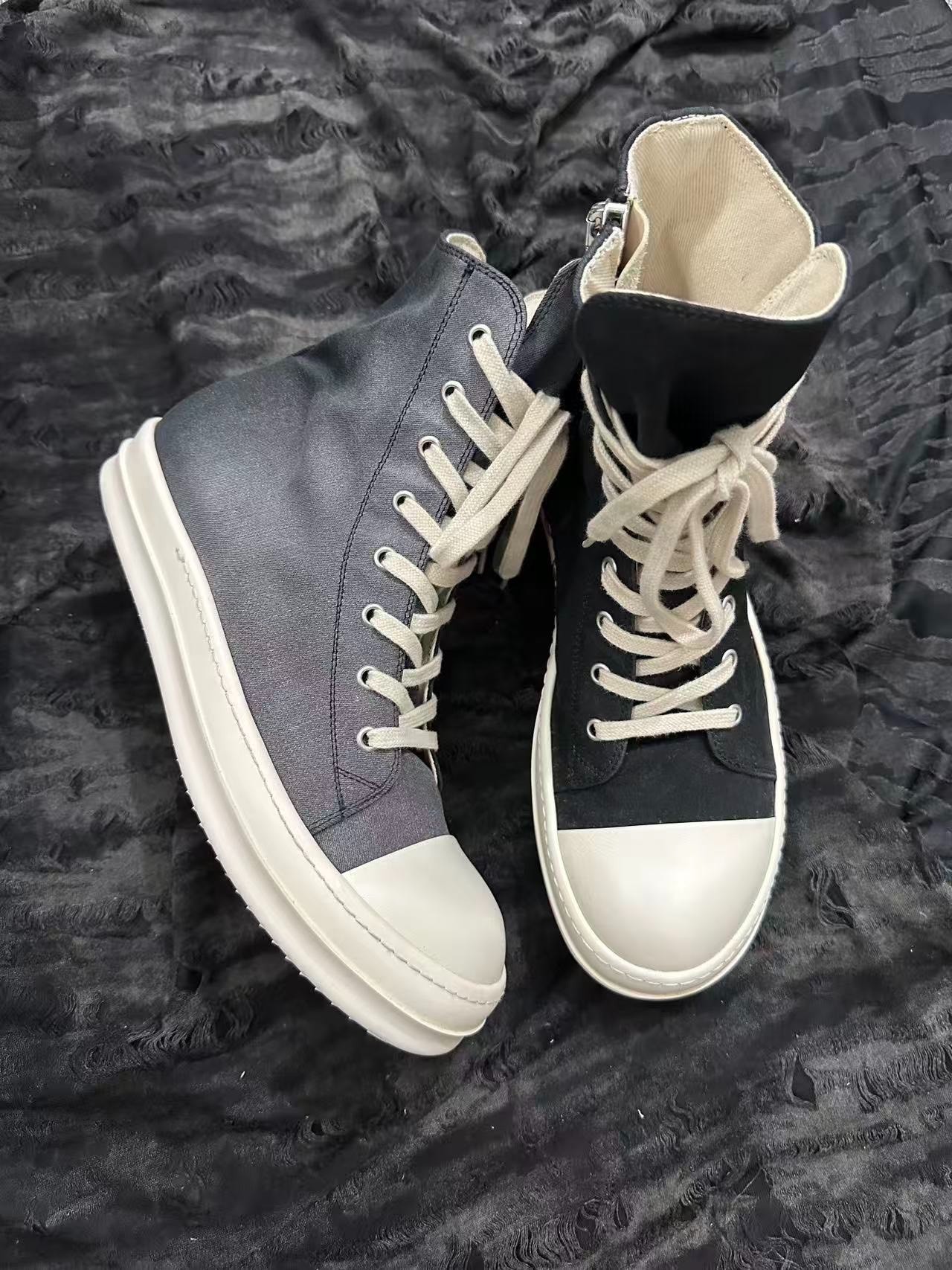 Rick Owens DRKSHDW High-Top Shoes — back