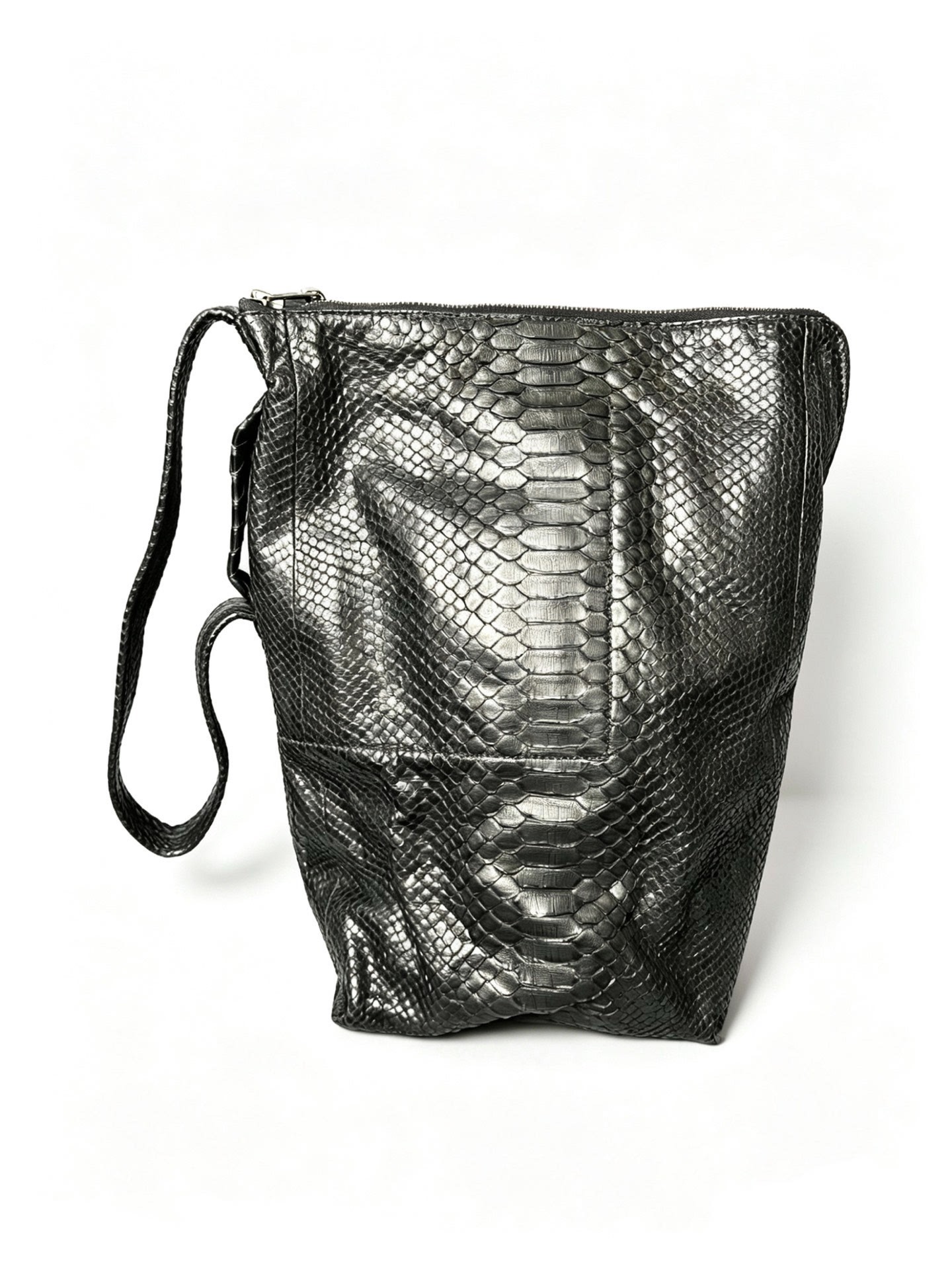 Rick Owens RR14 Snakeskin Shoulder Tote