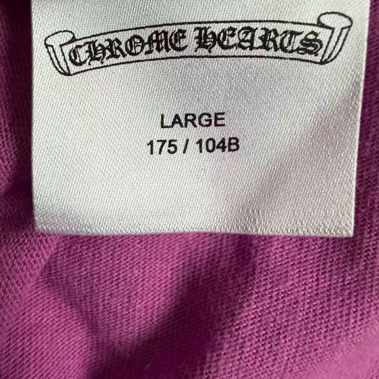 Chrome Hearts x Matty Boy Long Sleeve Tee — label