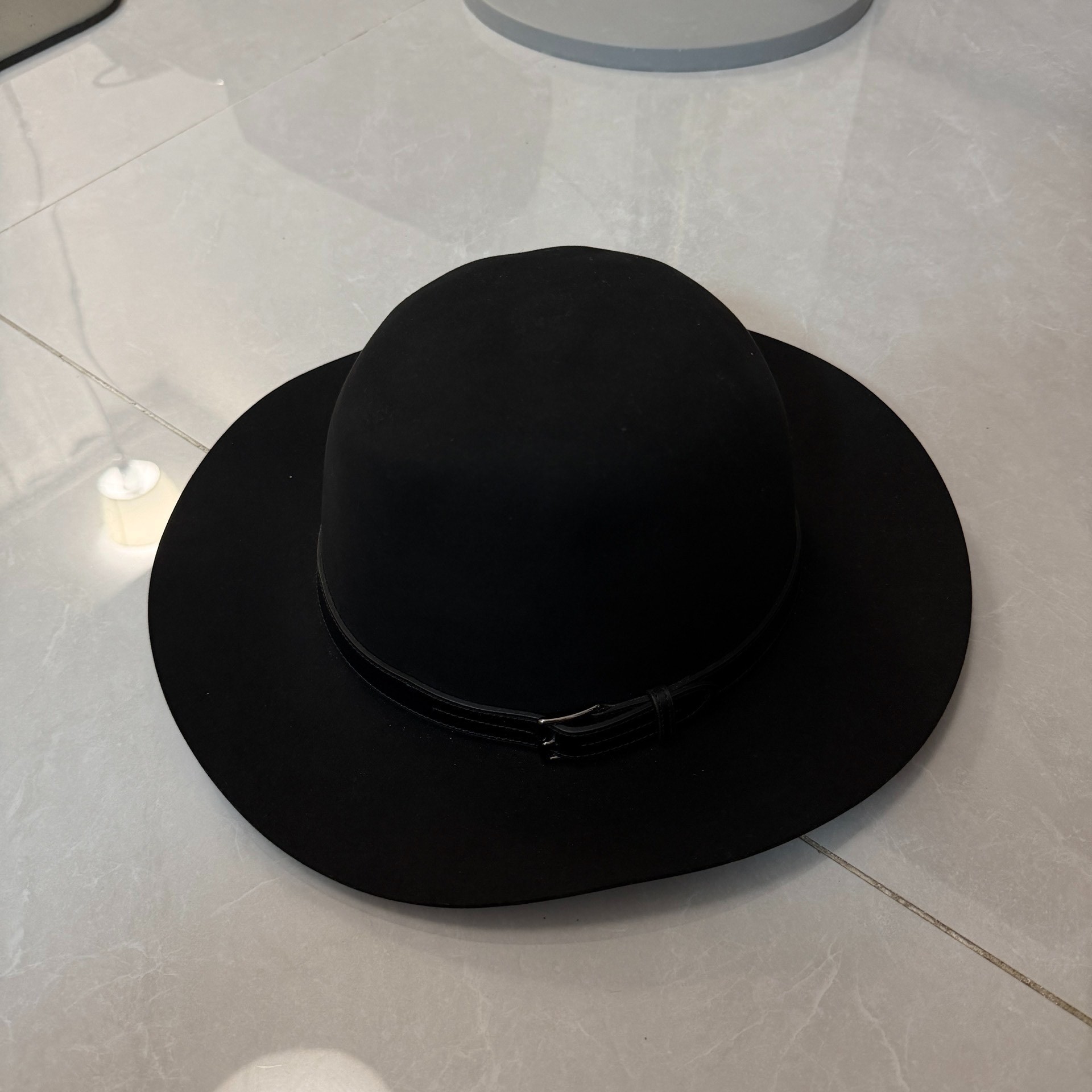 Hermes Equestrian Felt Leather Hat