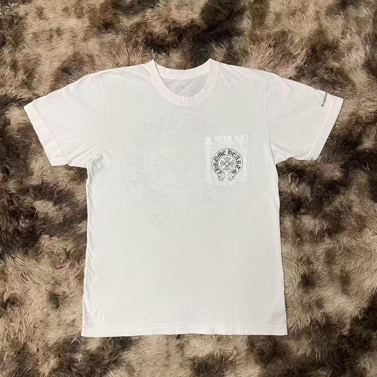 Chrome Hearts White Short Sleeve T-Shirt