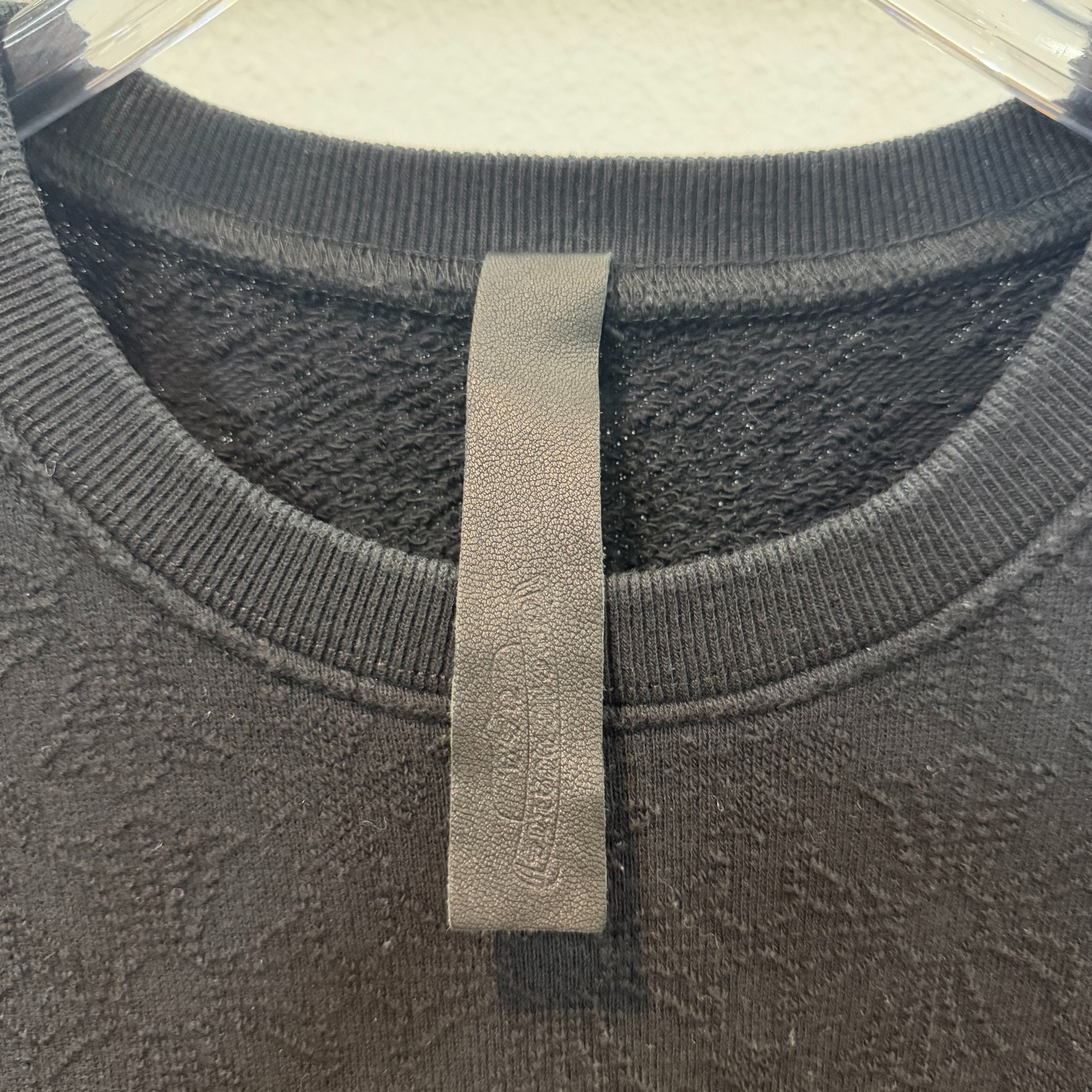 Chrome Hearts Black Dark Pattern Sweatshirt — detail