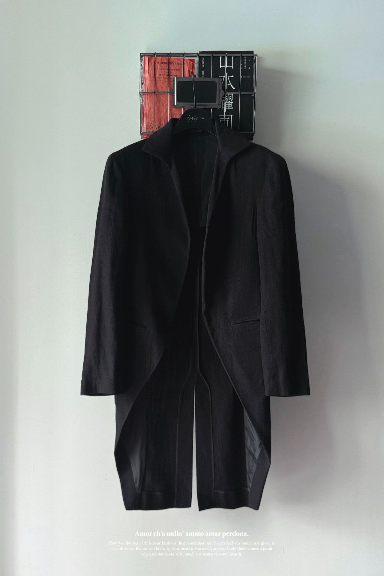 Yohji Yamamoto 2011SS Wool Tail Coat — front