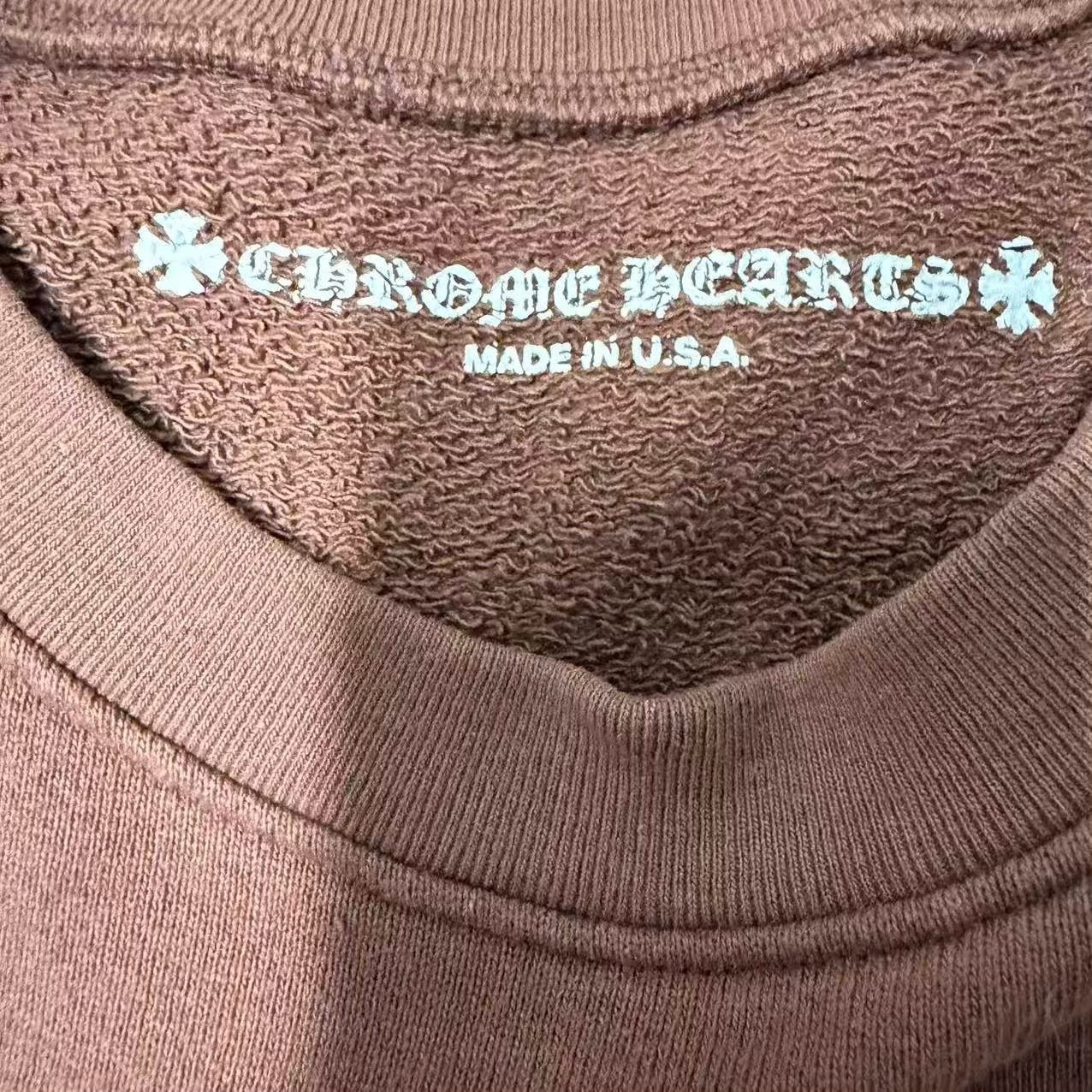 Chrome Hearts Mattyboy Brown Sweatshirt — detail