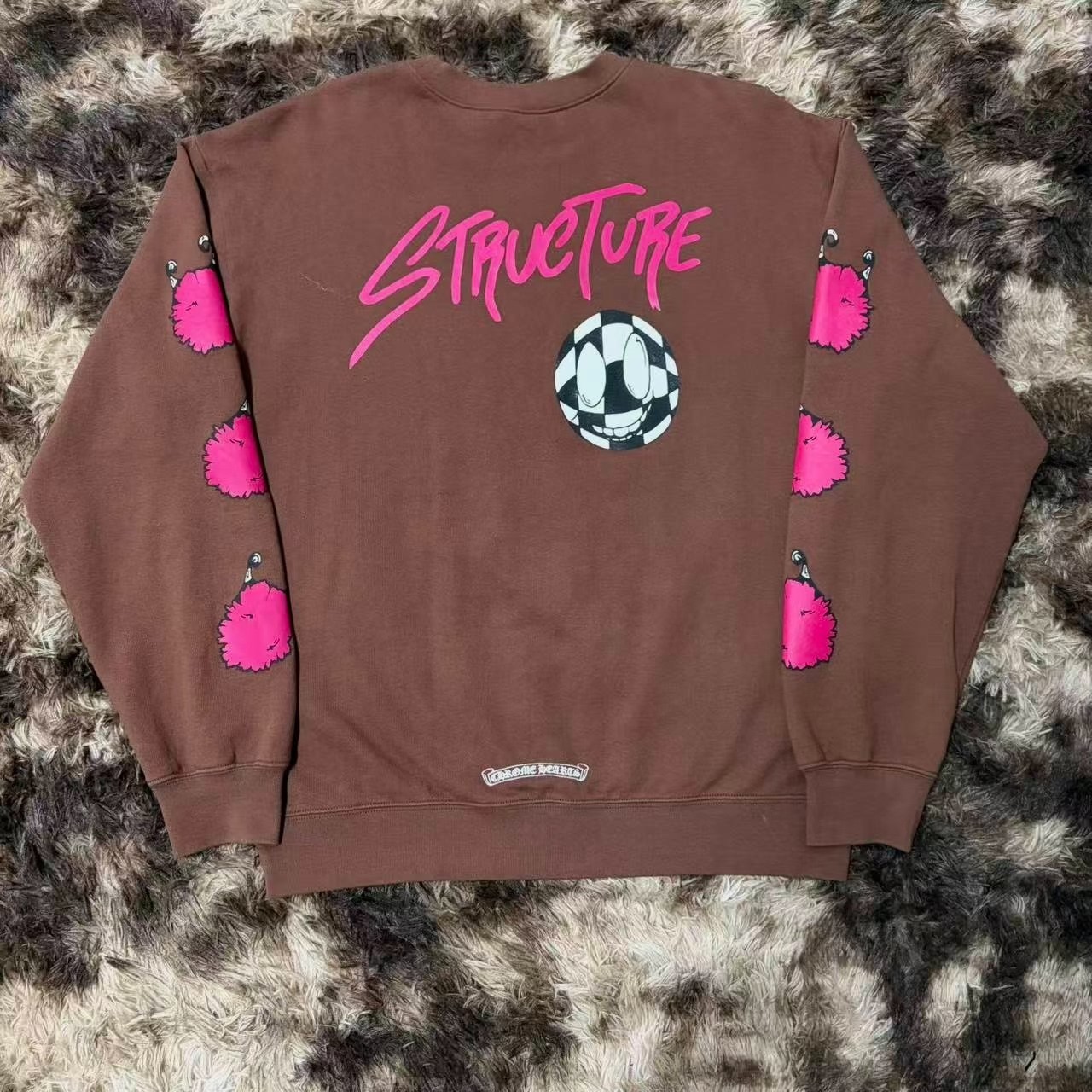 Chrome Hearts Mattyboy Brown Sweatshirt — front