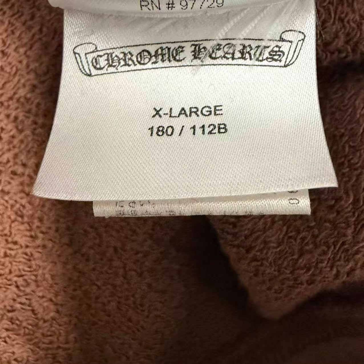 Chrome Hearts Mattyboy Brown Sweatshirt — label