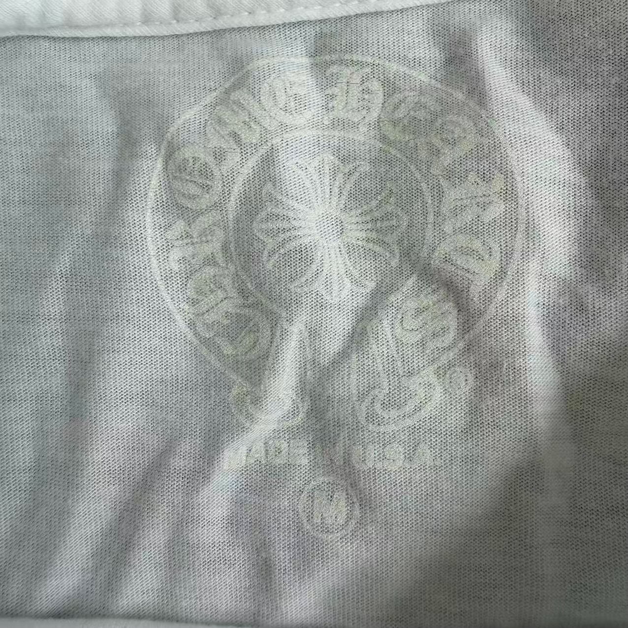 Chrome Hearts White Long Sleeve Top — detail
