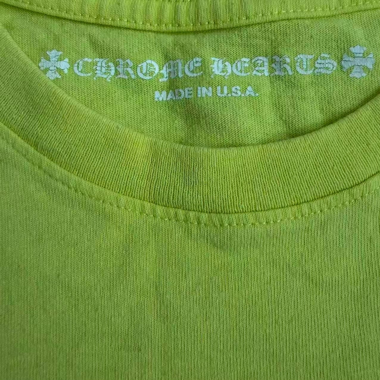 Chrome Hearts Mattyboy Green T-Shirt — detail