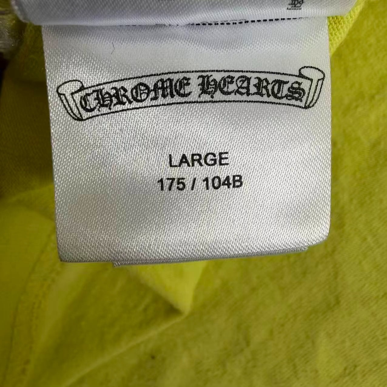 Chrome Hearts Mattyboy Green T-Shirt — label