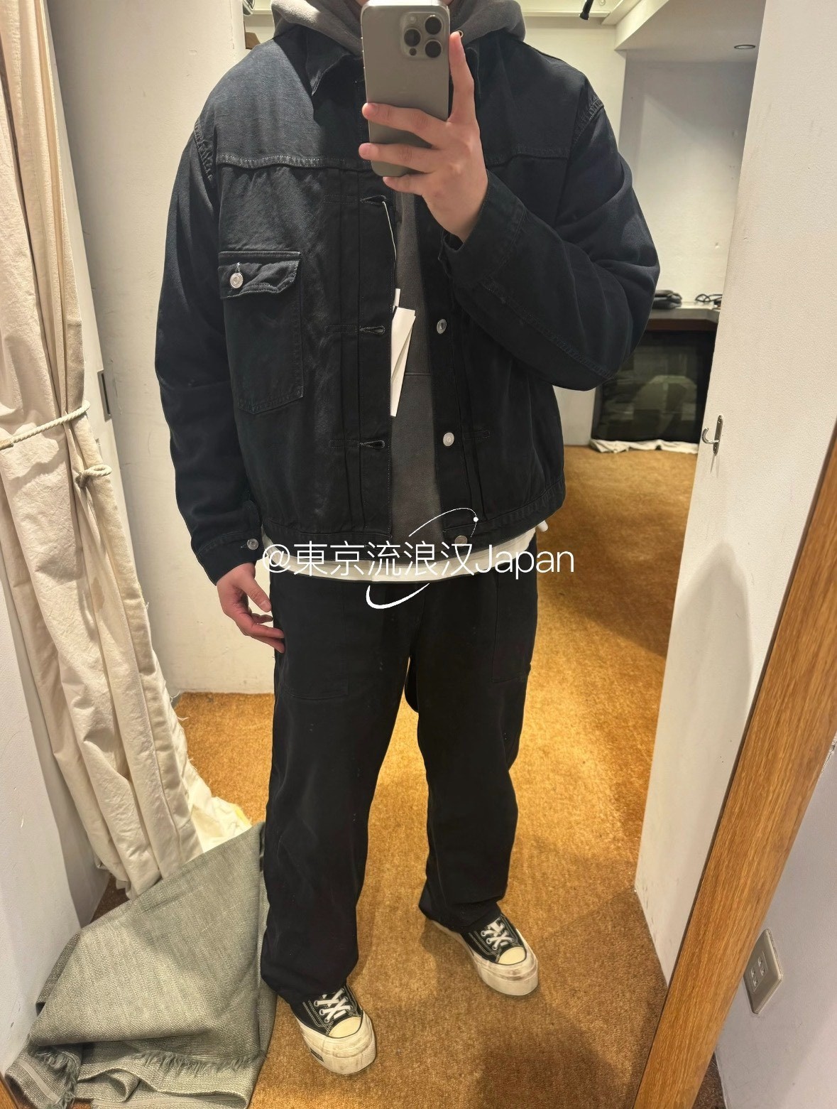 A.PRESSE 24aw Type 1 Denim Jacket — back