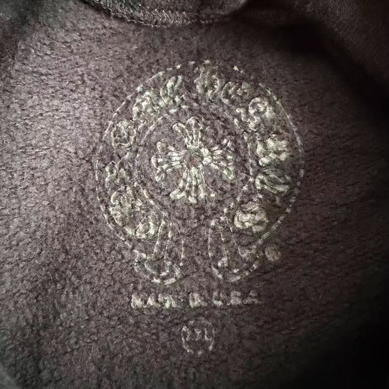 Chrome Hearts Gradient T-bar Hoodie — detail