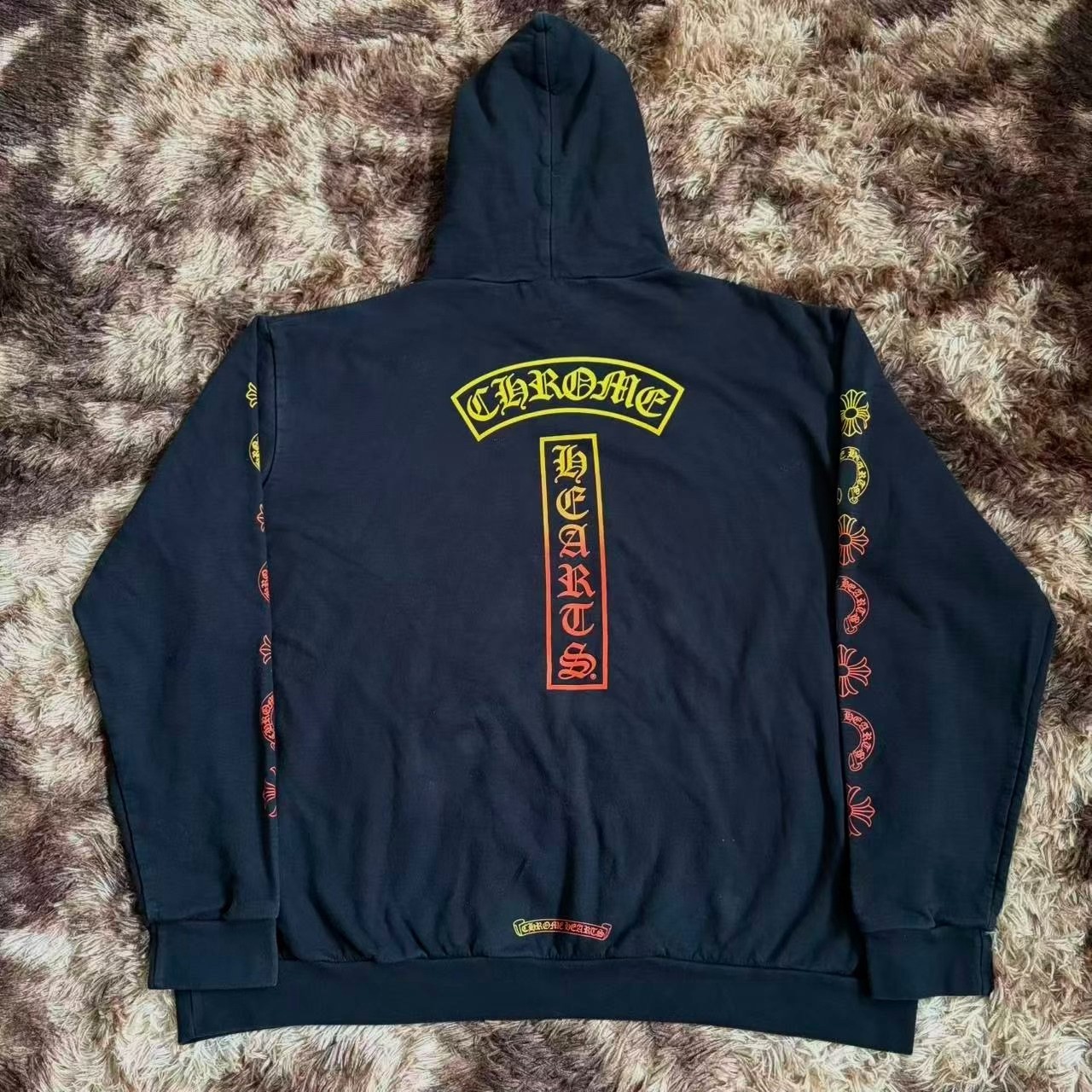 Chrome Hearts Gradient T-bar Hoodie — front