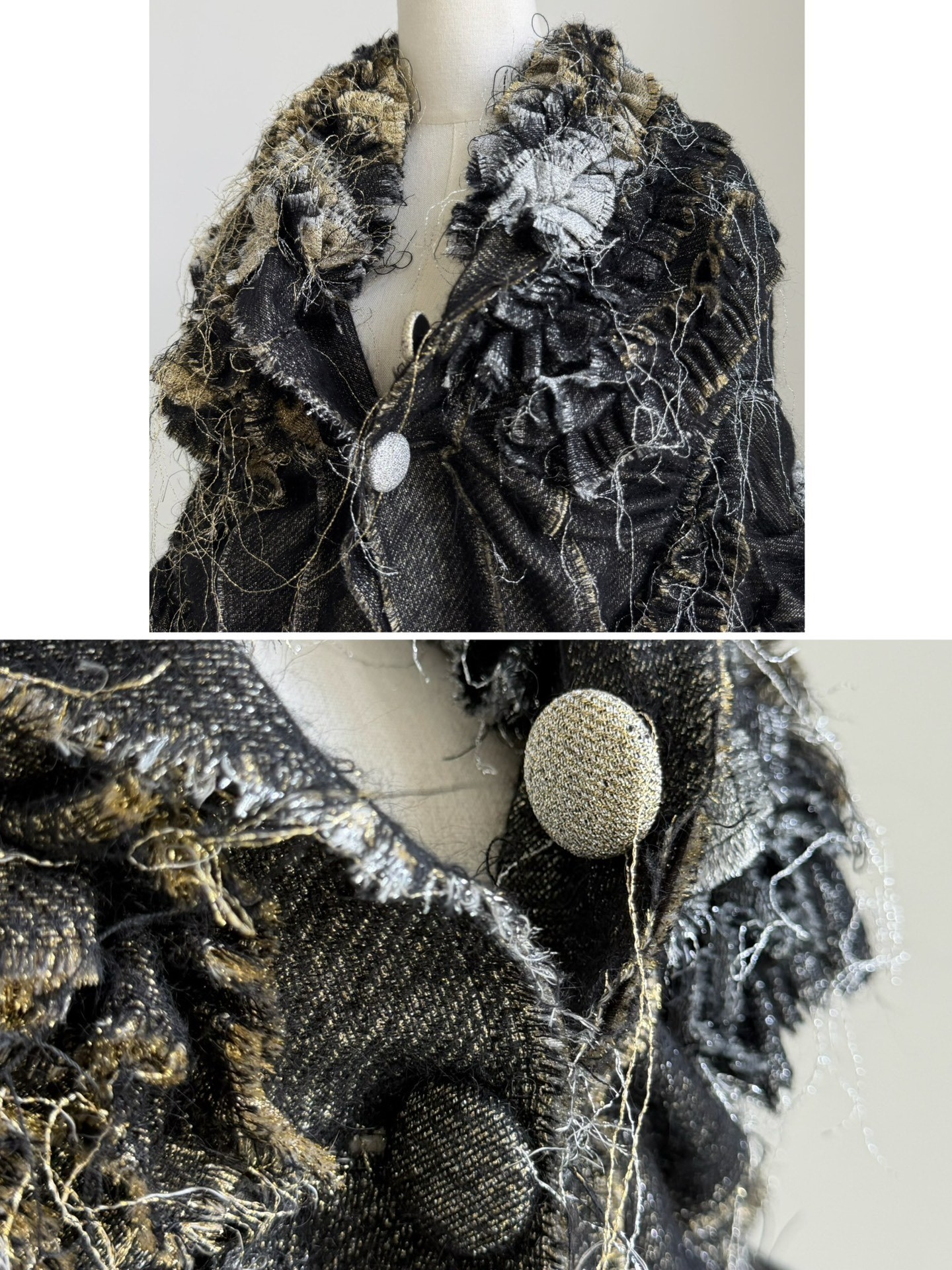 Comme des Garcons Tao Runway Cape — label