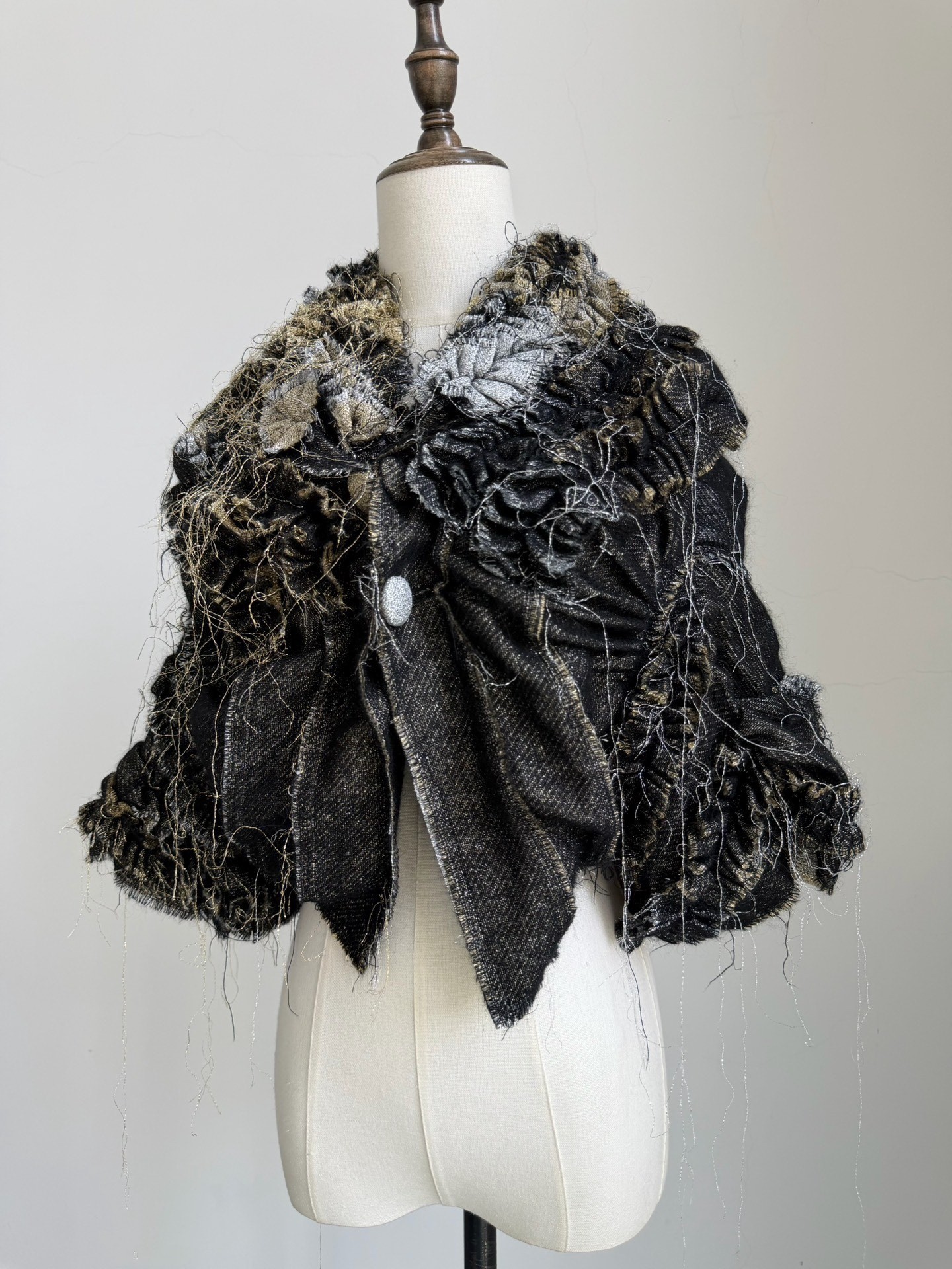 Comme des Garcons Tao Runway Cape — back