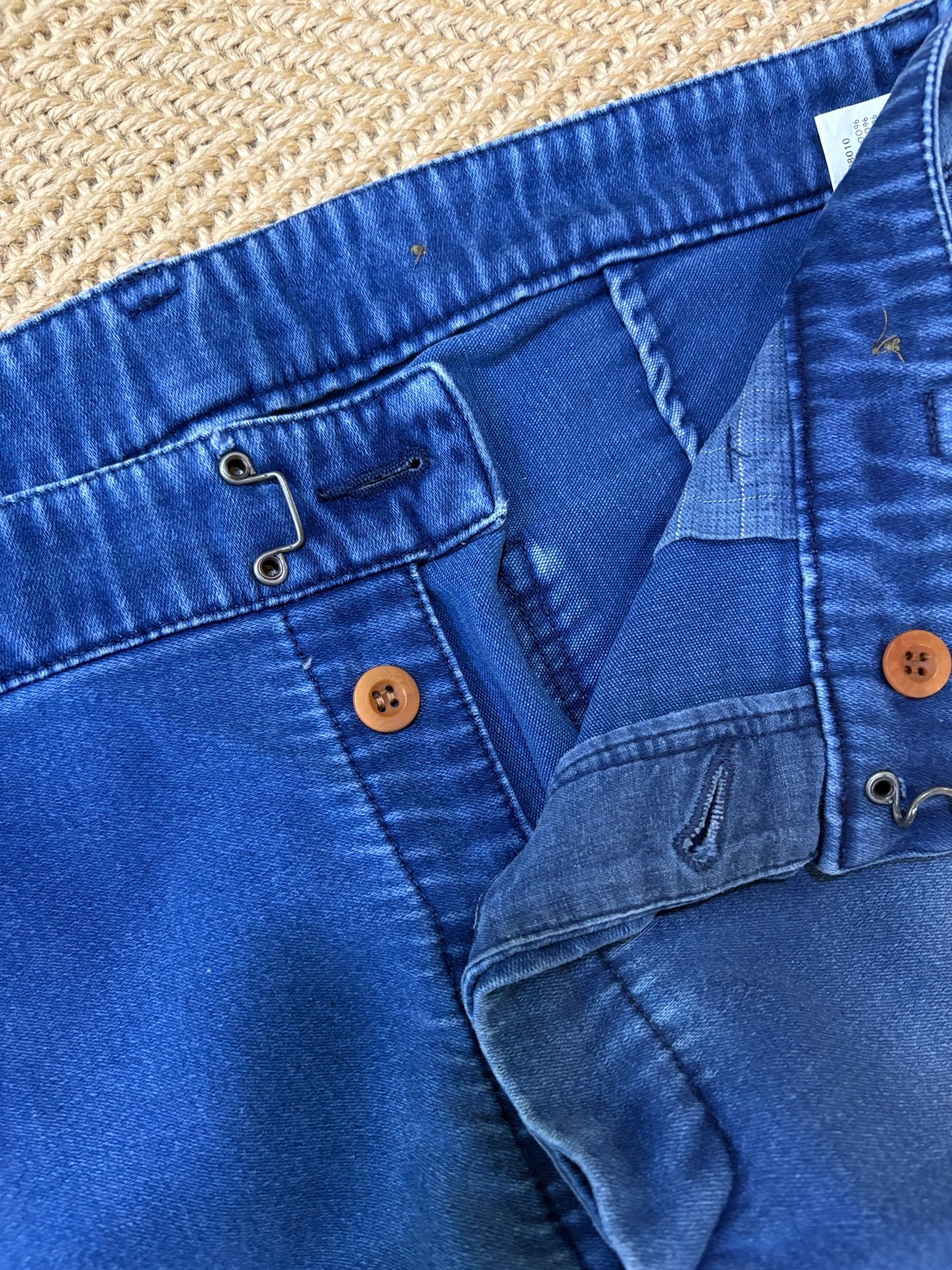 Visvim 14SS Pastoral Cropped Pants — label