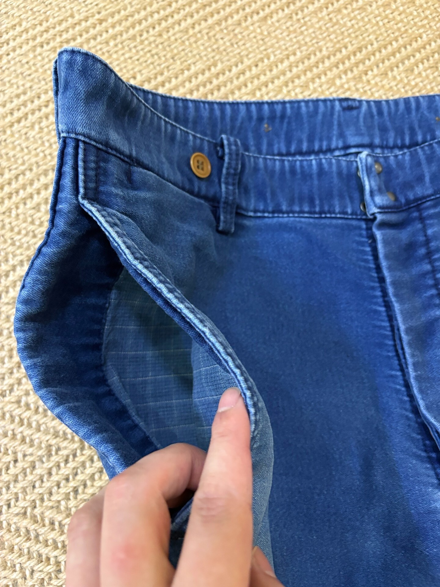 Visvim 14SS Pastoral Cropped Pants — back