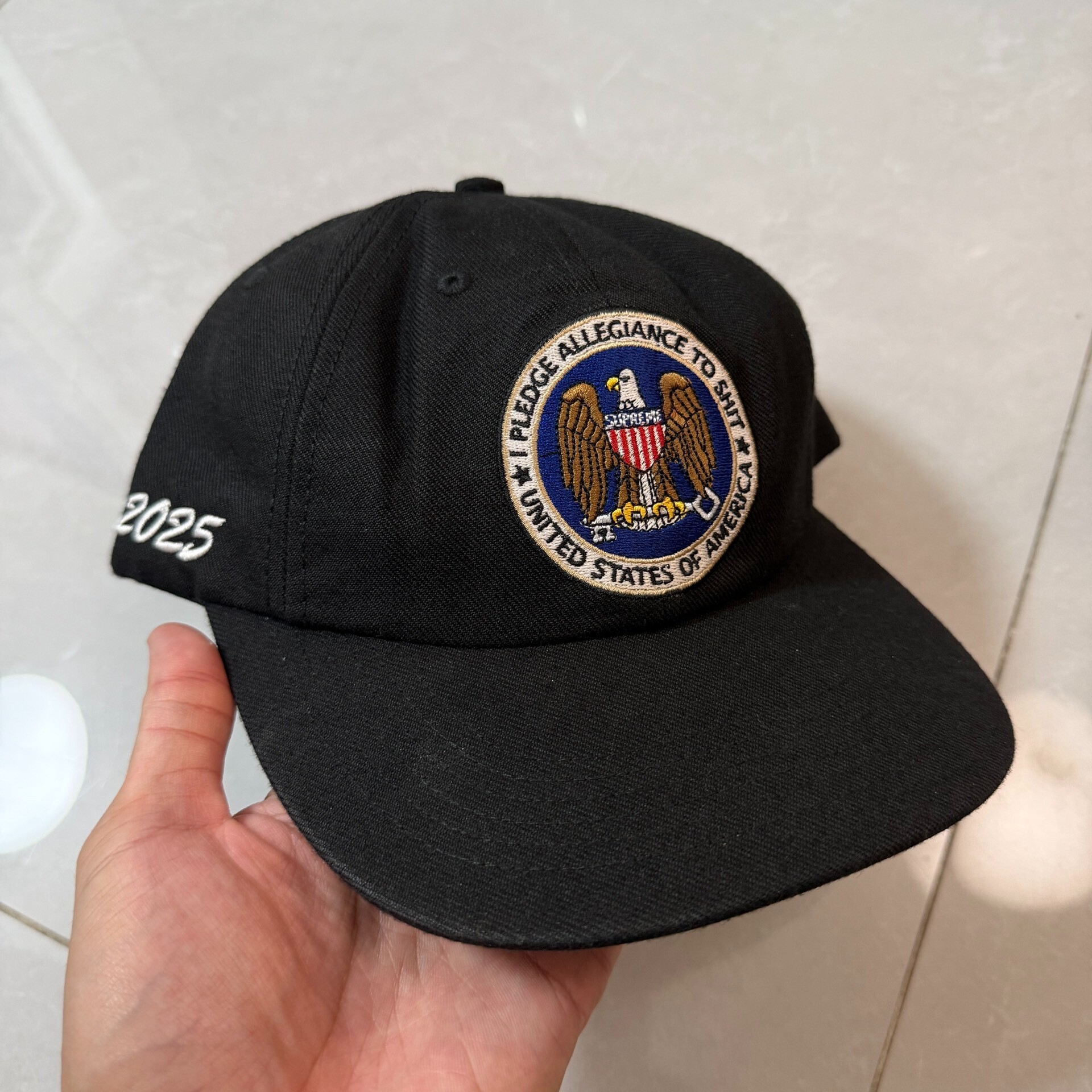 Supreme FW25 Eagle Curved Cap