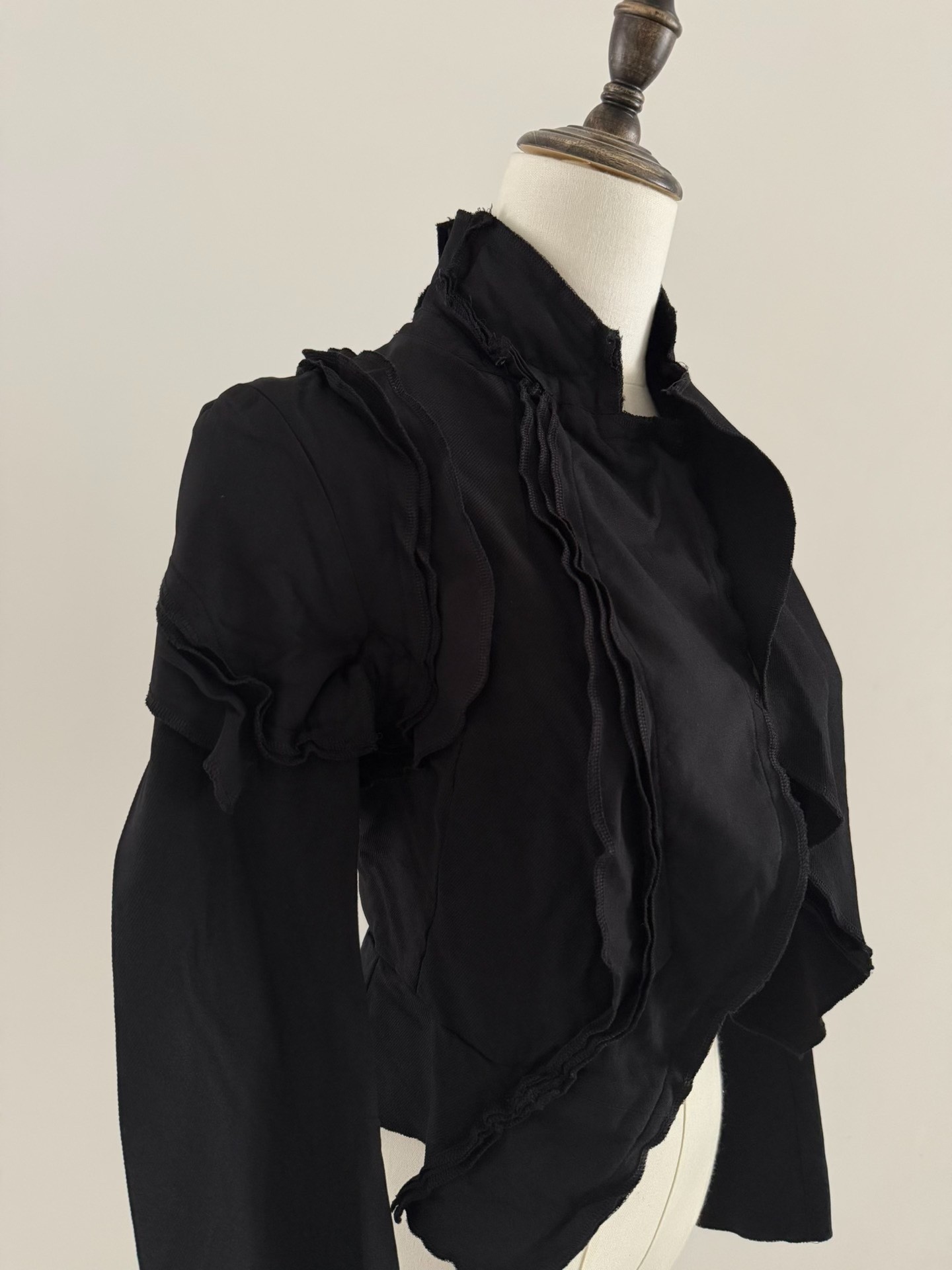 Comme des Garcons 10SS Floral Blazer — detail