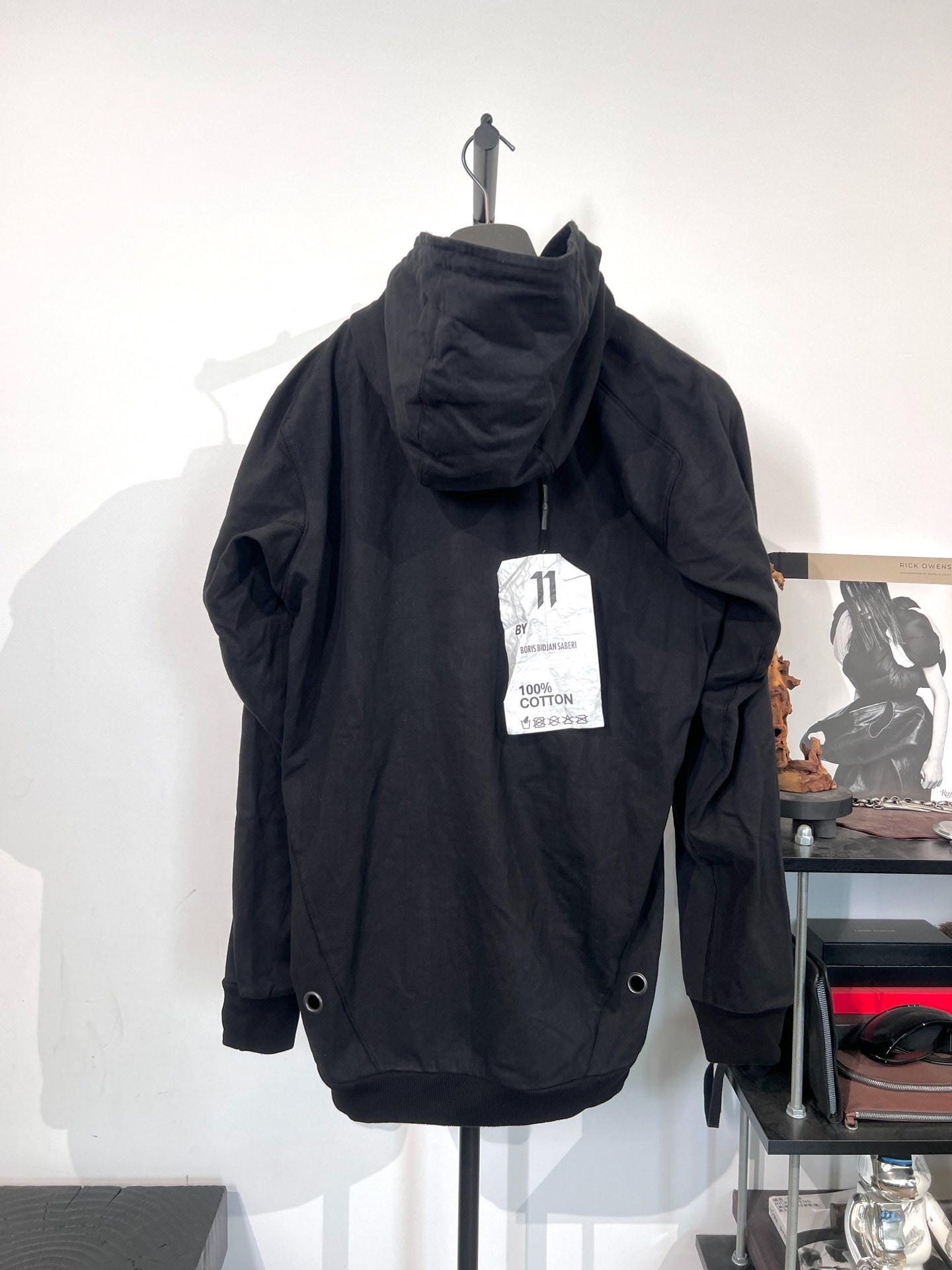 11 by Boris Bidjan Saberi Z1F Zip Hoodie — front