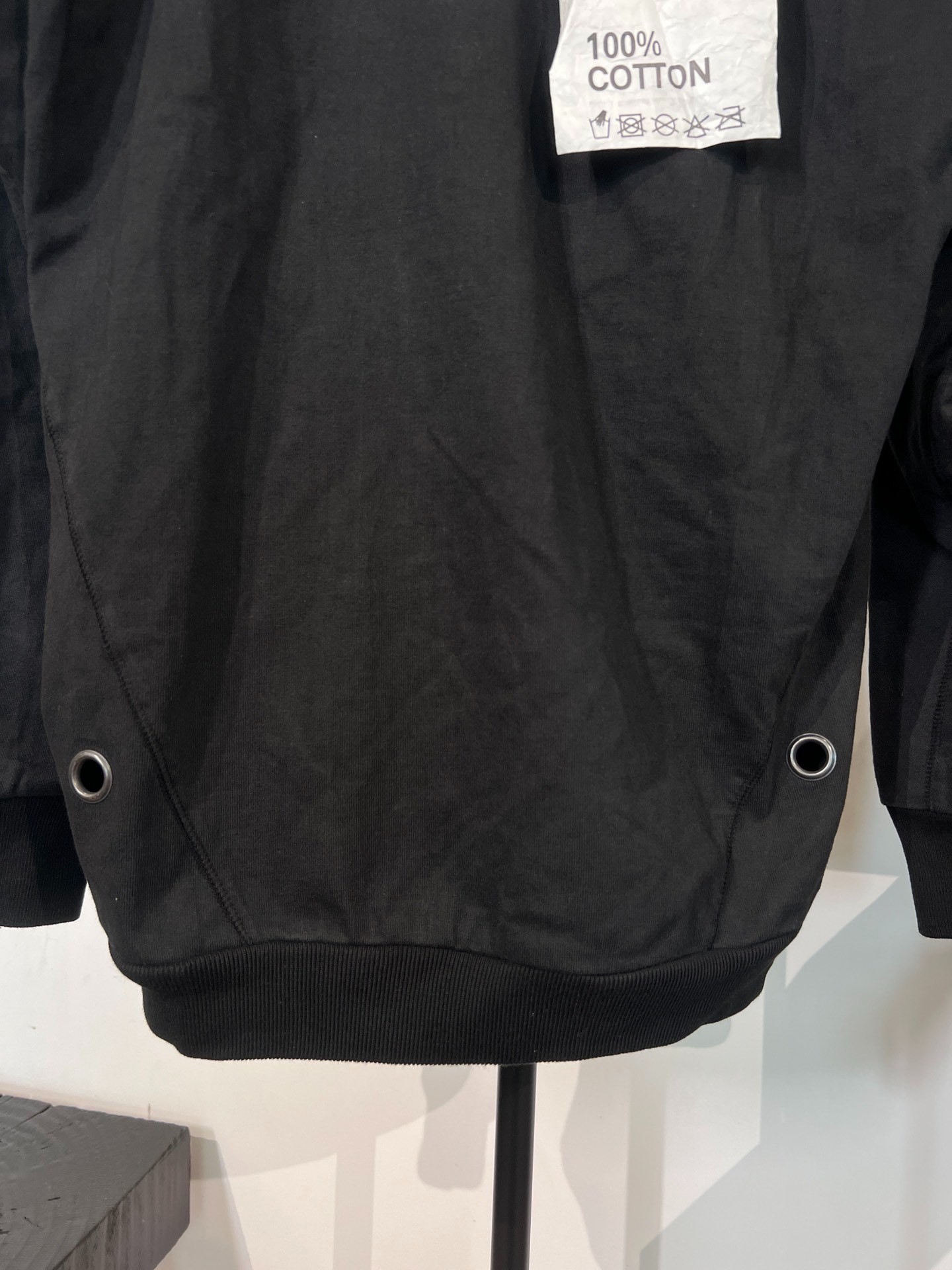 11 by Boris Bidjan Saberi Z1F Zip Hoodie — label