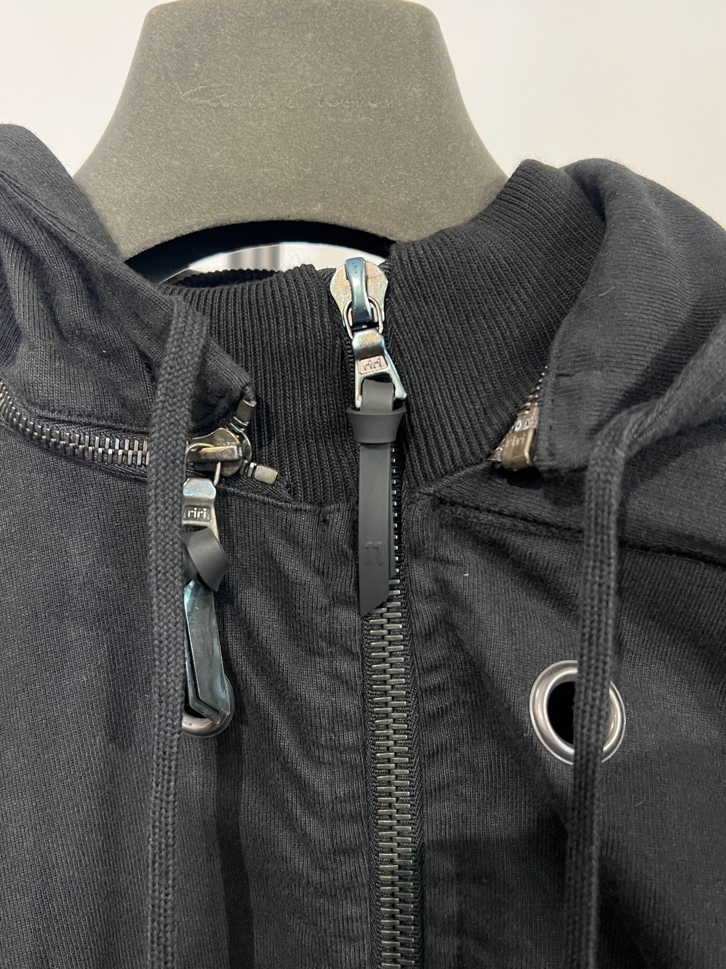 11 by Boris Bidjan Saberi Z1F Zip Hoodie — back