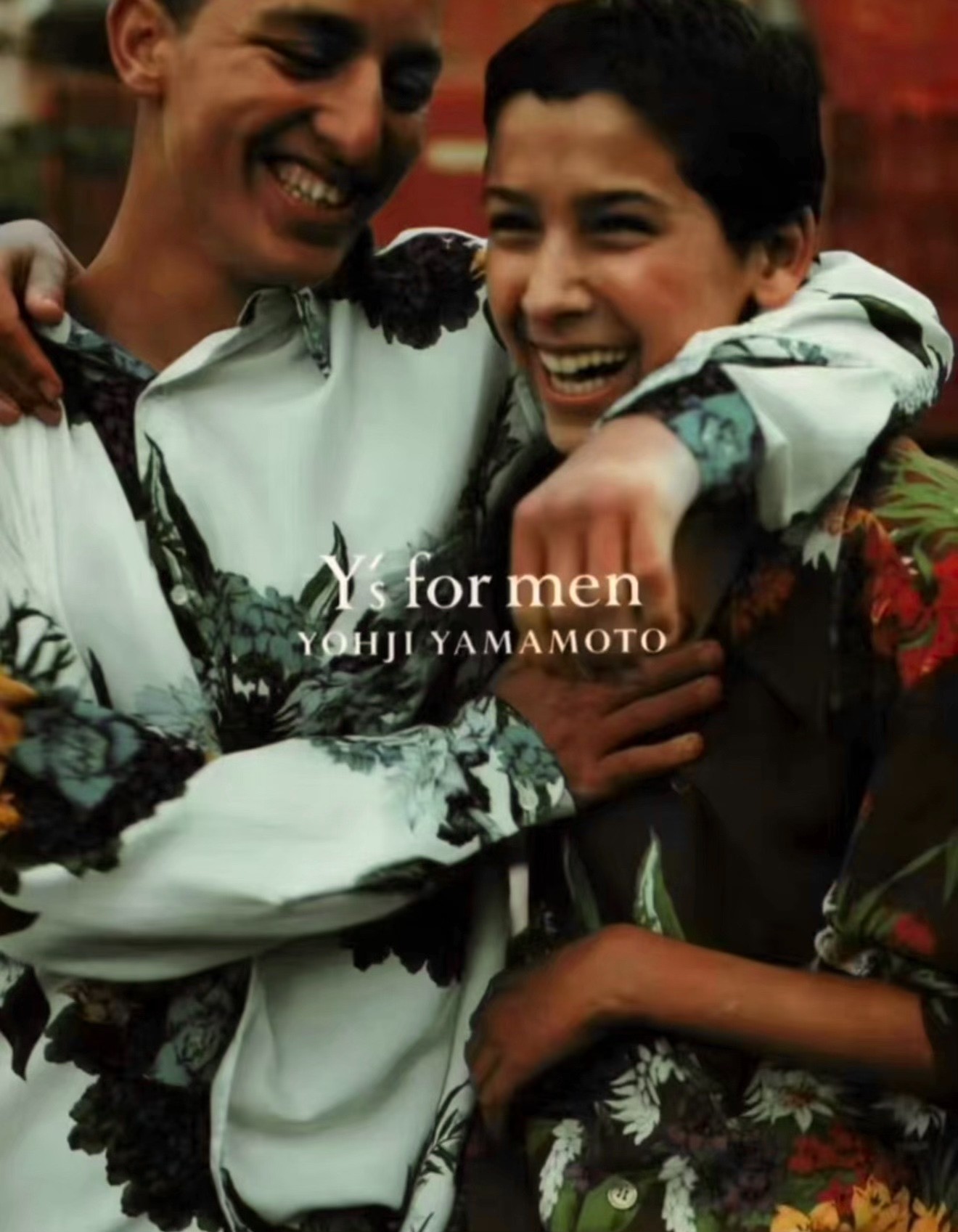 Yohji Y’s 01ss Black Floral Shirt — front
