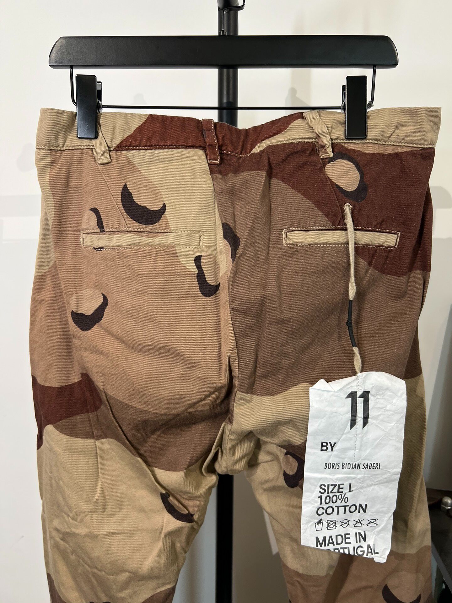 11by BBS Camo Straight Pants L — back